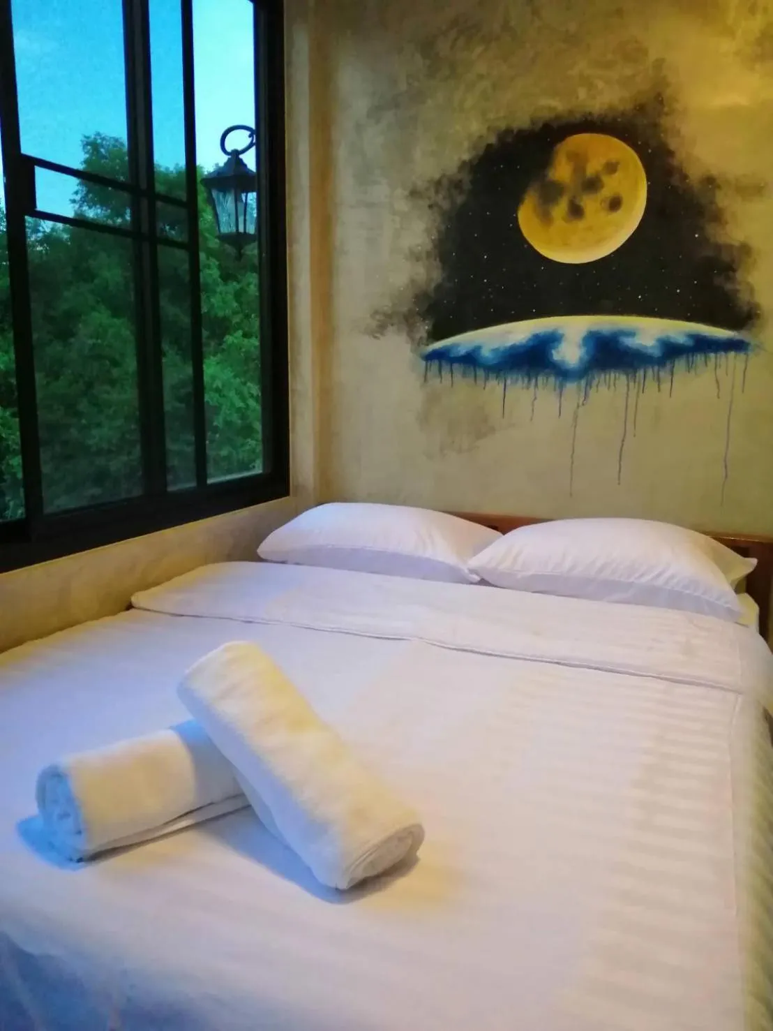 Bed in Baan Rabiangdao UthaiThani