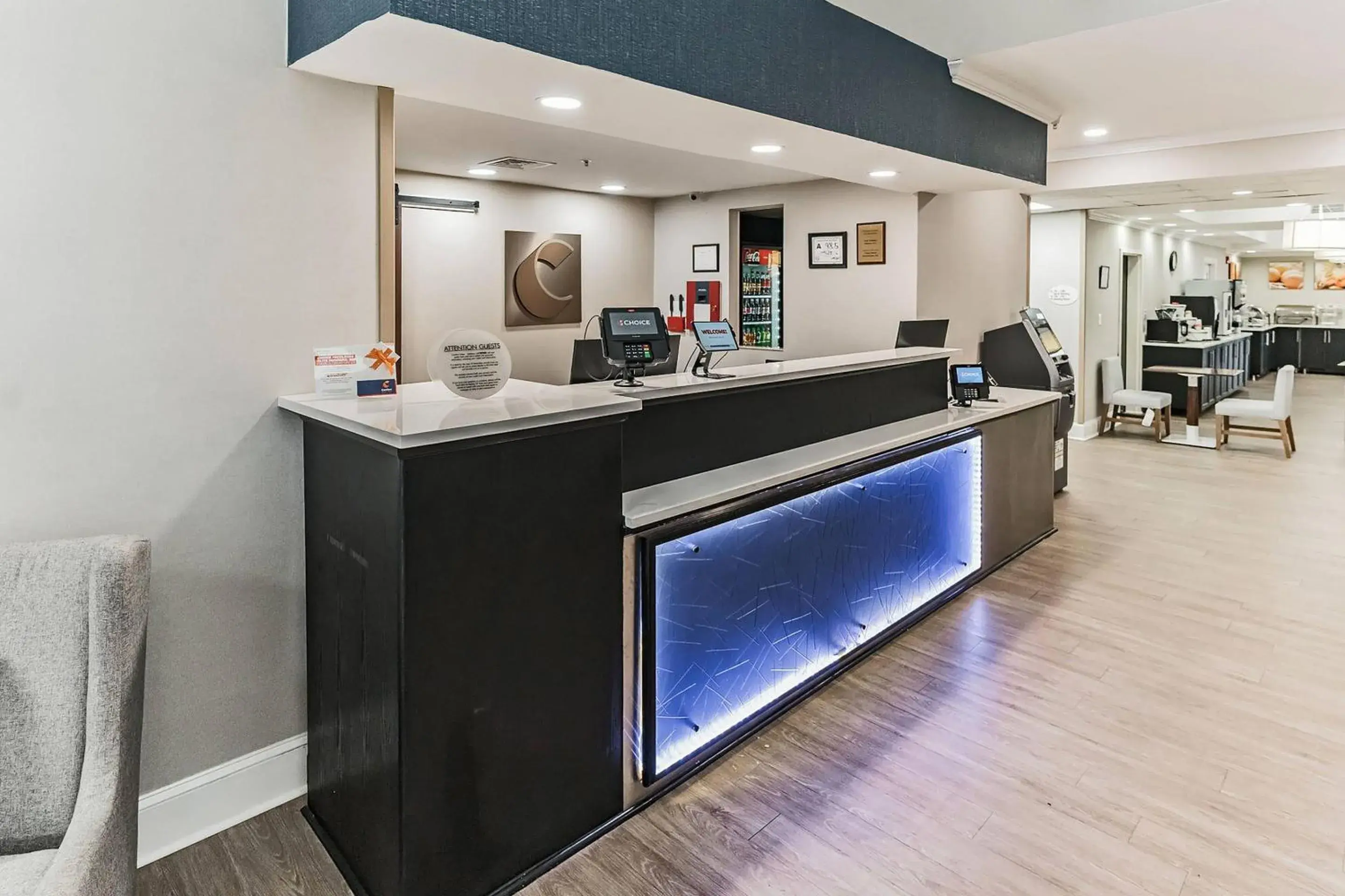 Lobby or reception in Comfort Suites Salisbury I-85 Lobby or reception in Comfort Suites Salisbury I-85