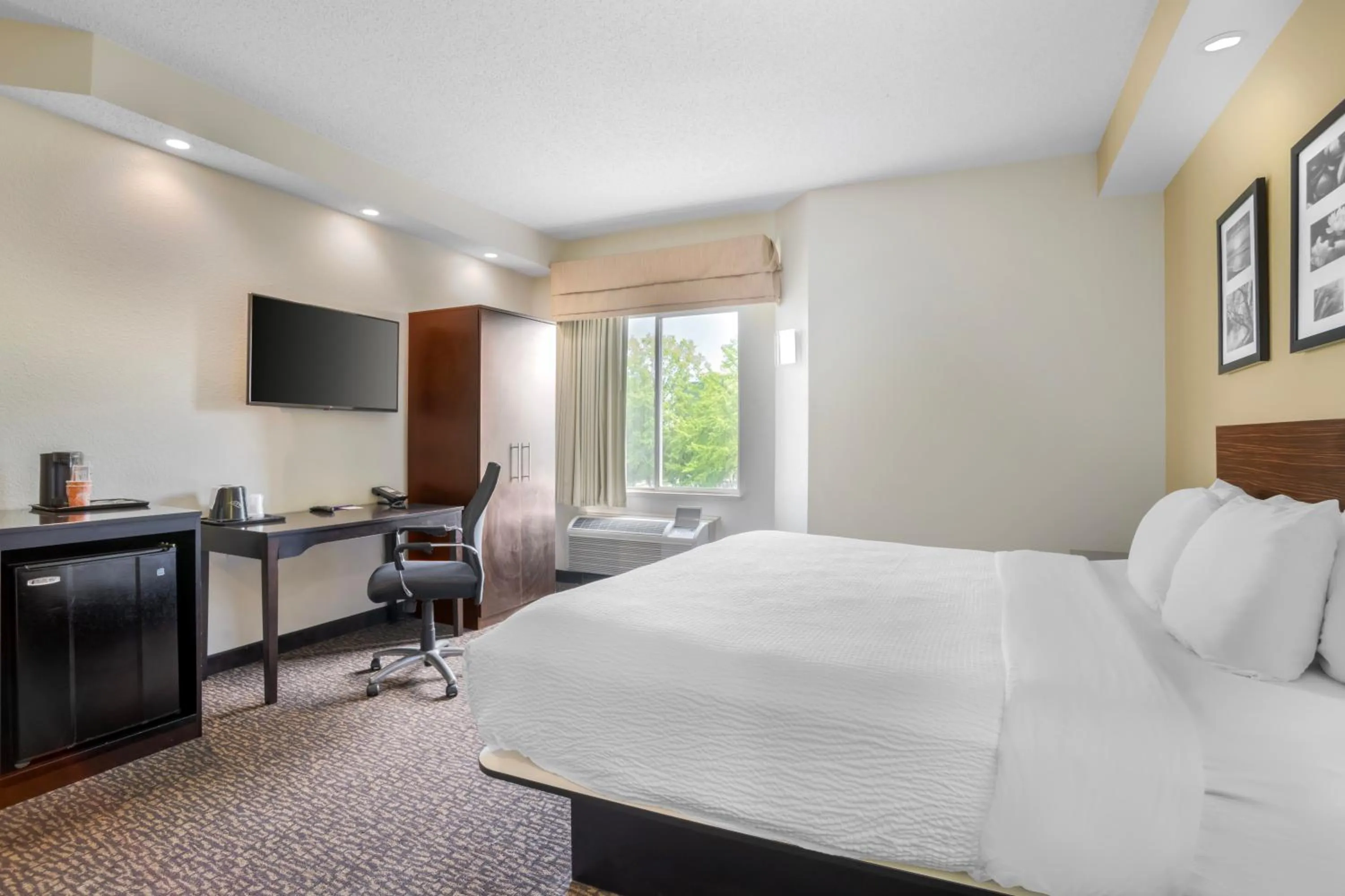 Bedroom, Bed in Sleep Inn & Suites at Concord Mills