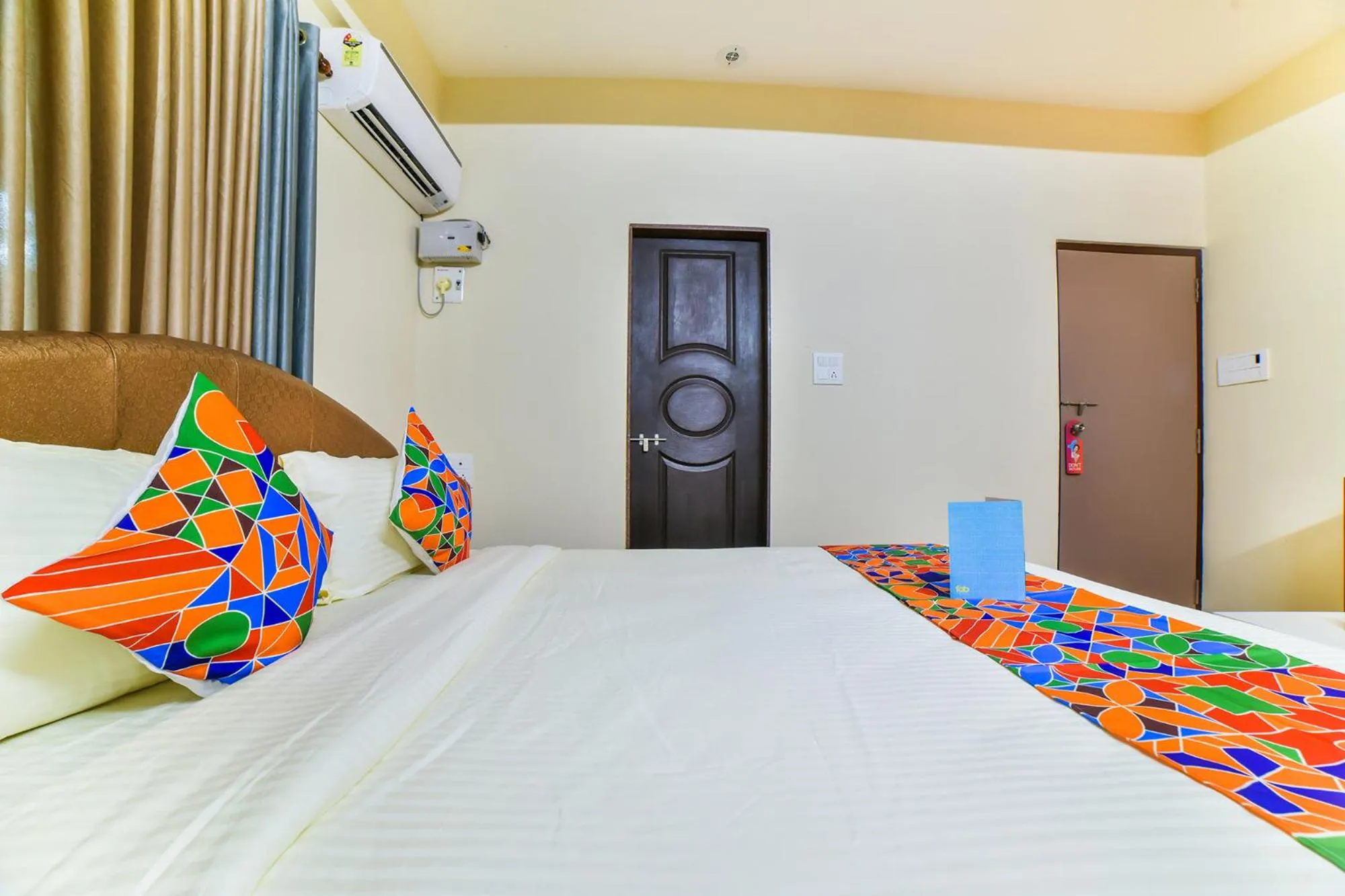 Bedroom, Bed in FabHotel K7 Trends With Pool, Calangute Beach