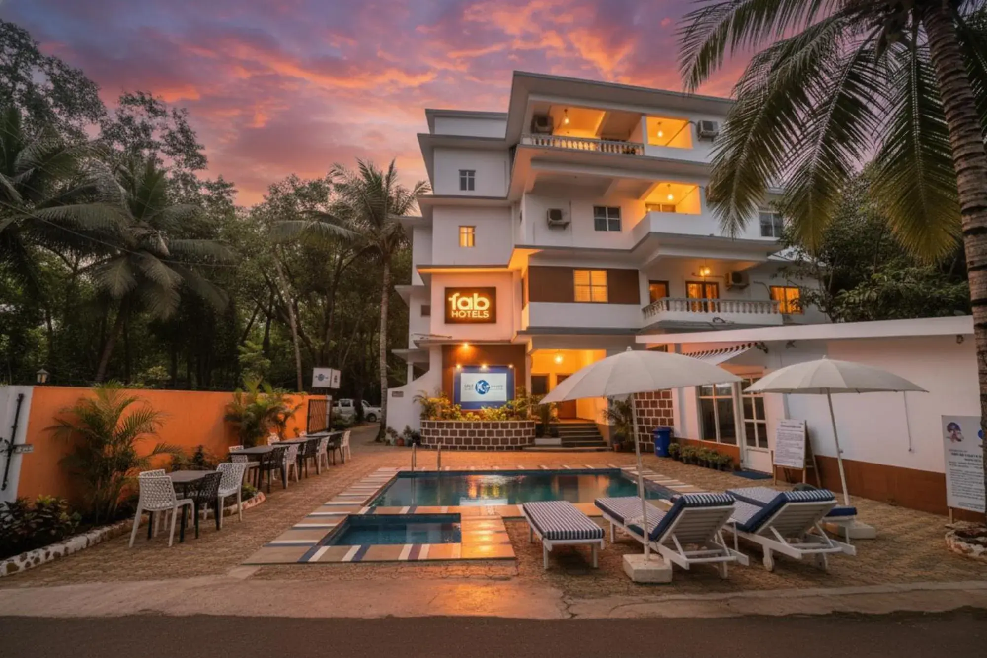 Facade/entrance in FabHotel K7 Trends - Nr Calangute Beach Facade/entrance in FabHotel K7 Trends - Nr Calangute Beach