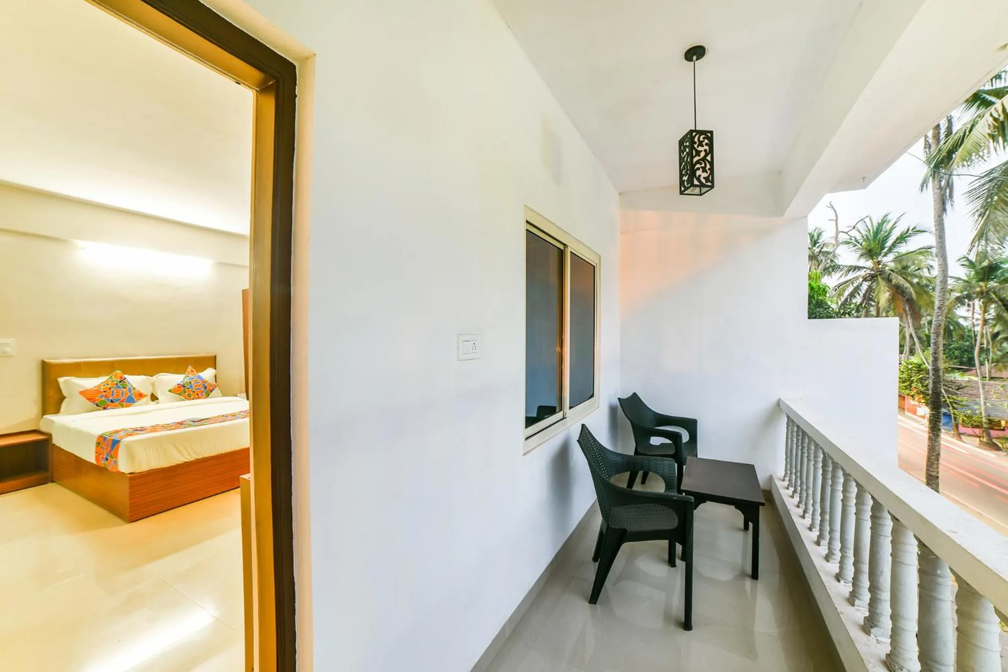 Bedroom, Bed in FabHotel K7 Trends With Pool, Calangute Beach