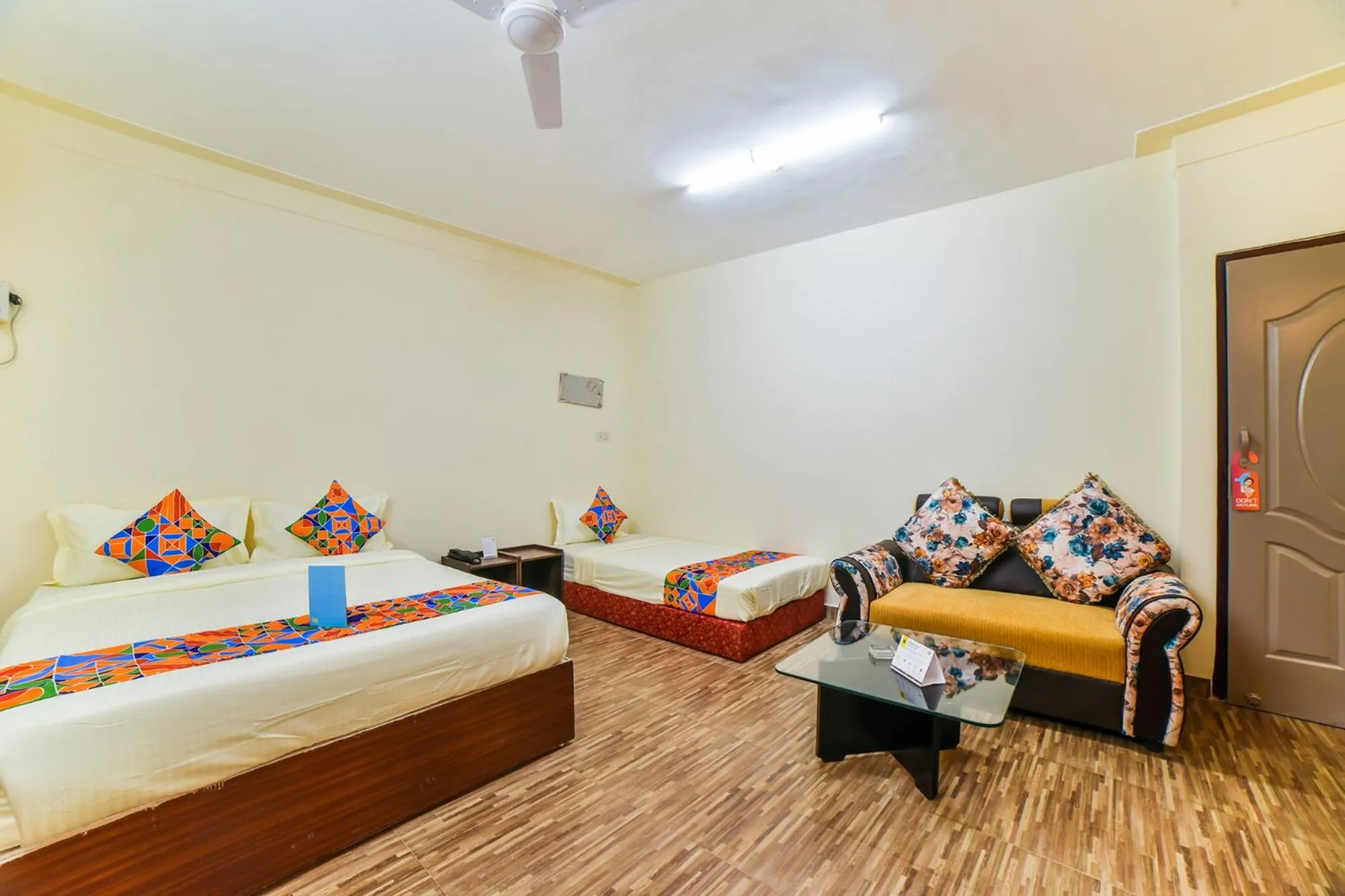 Bedroom, Bed in FabHotel K7 Trends With Pool, Calangute Beach