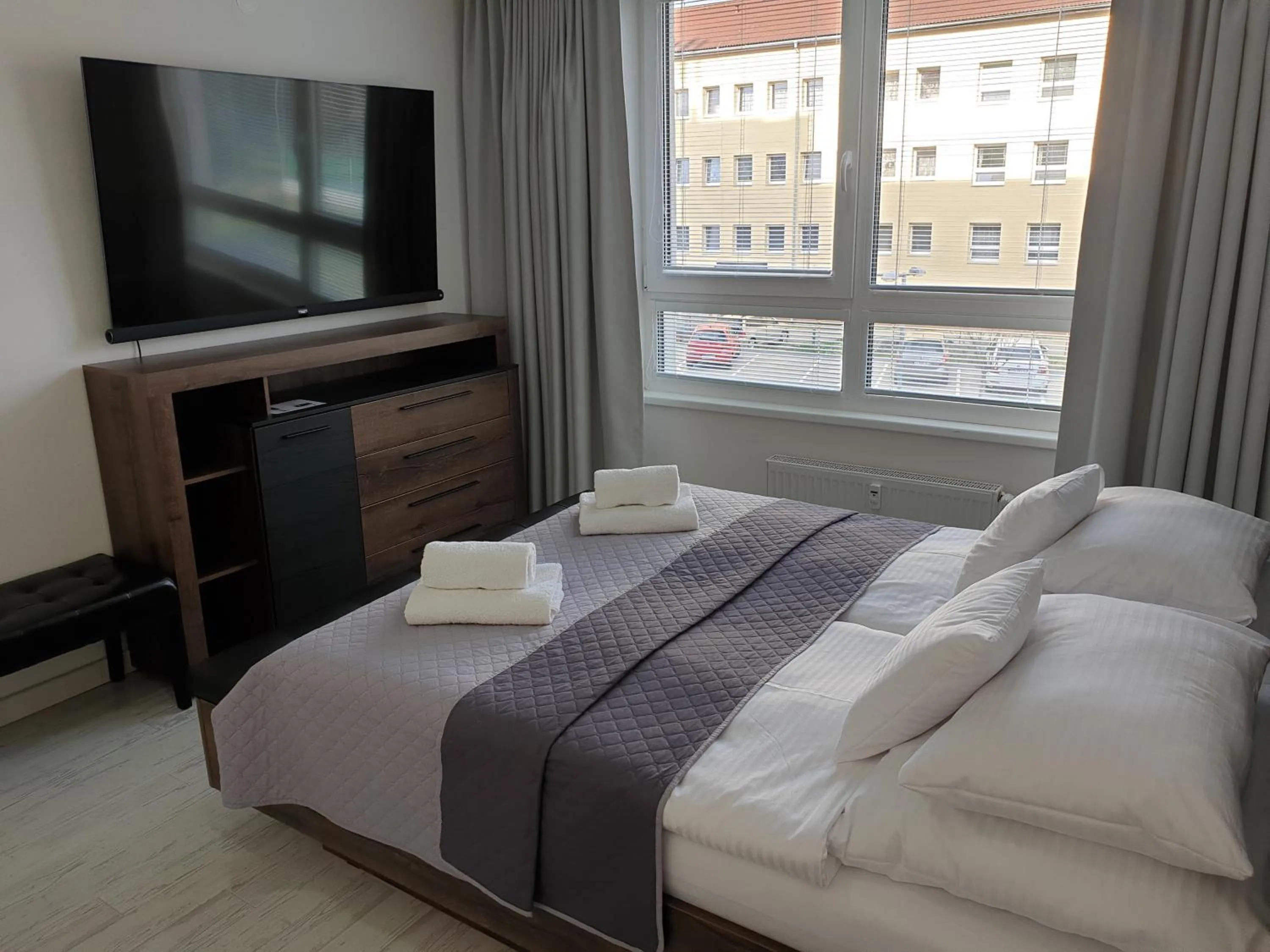 Bed in Apartmány Urban