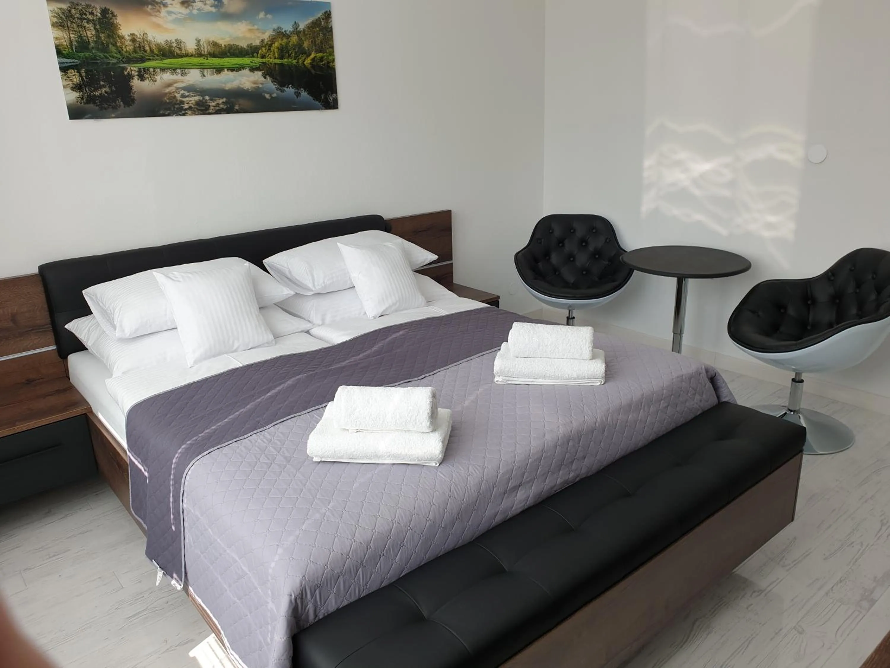 Bed in Apartmány Urban