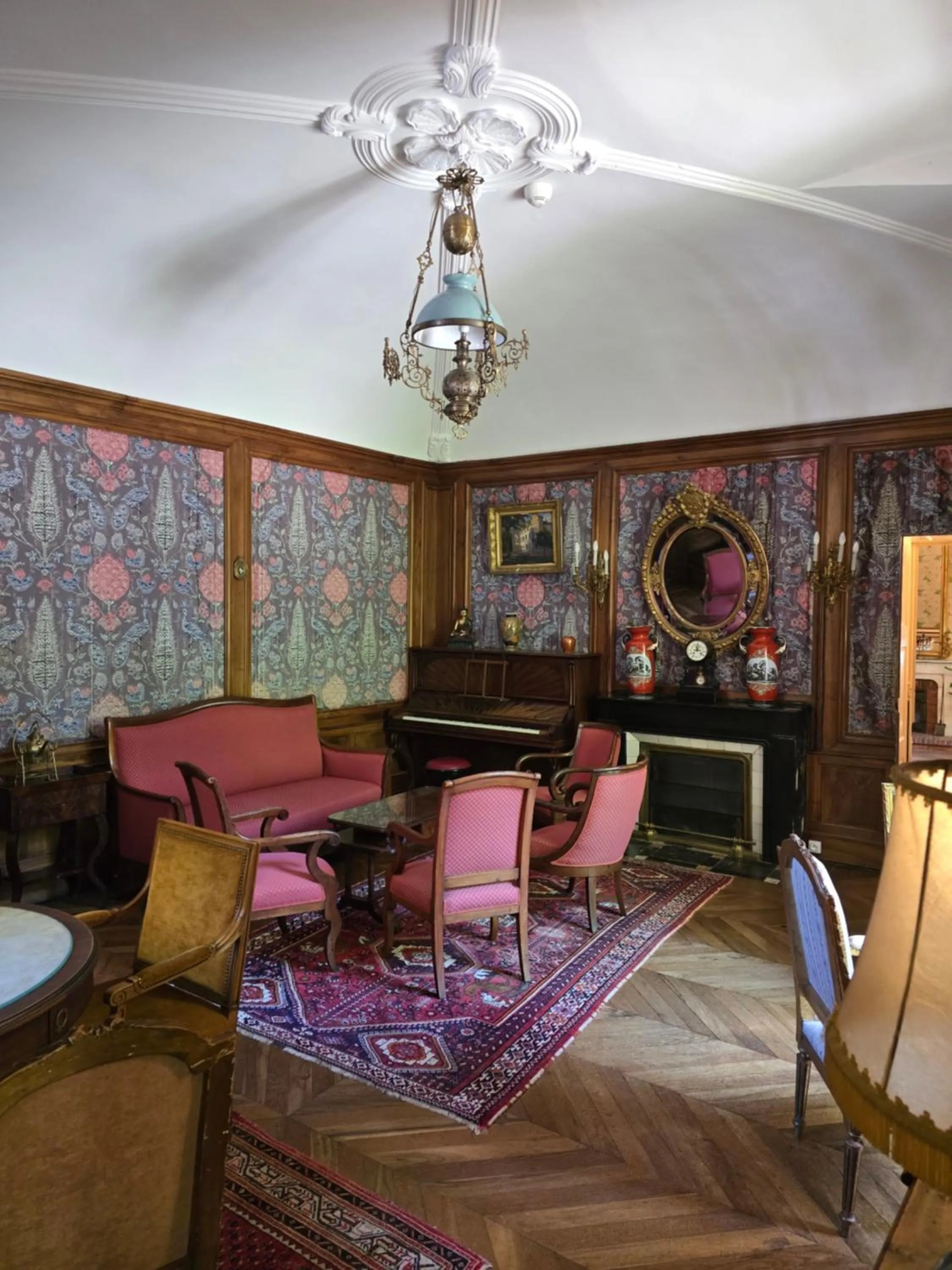 Living room in Chateau d'Ayres - Hôtel & Spa