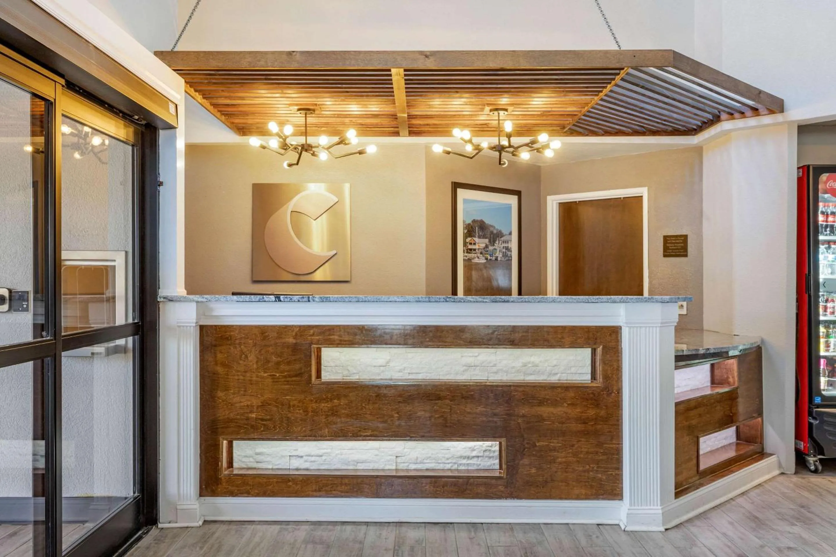 Lobby or reception in Comfort Suites Southport - Oak Island