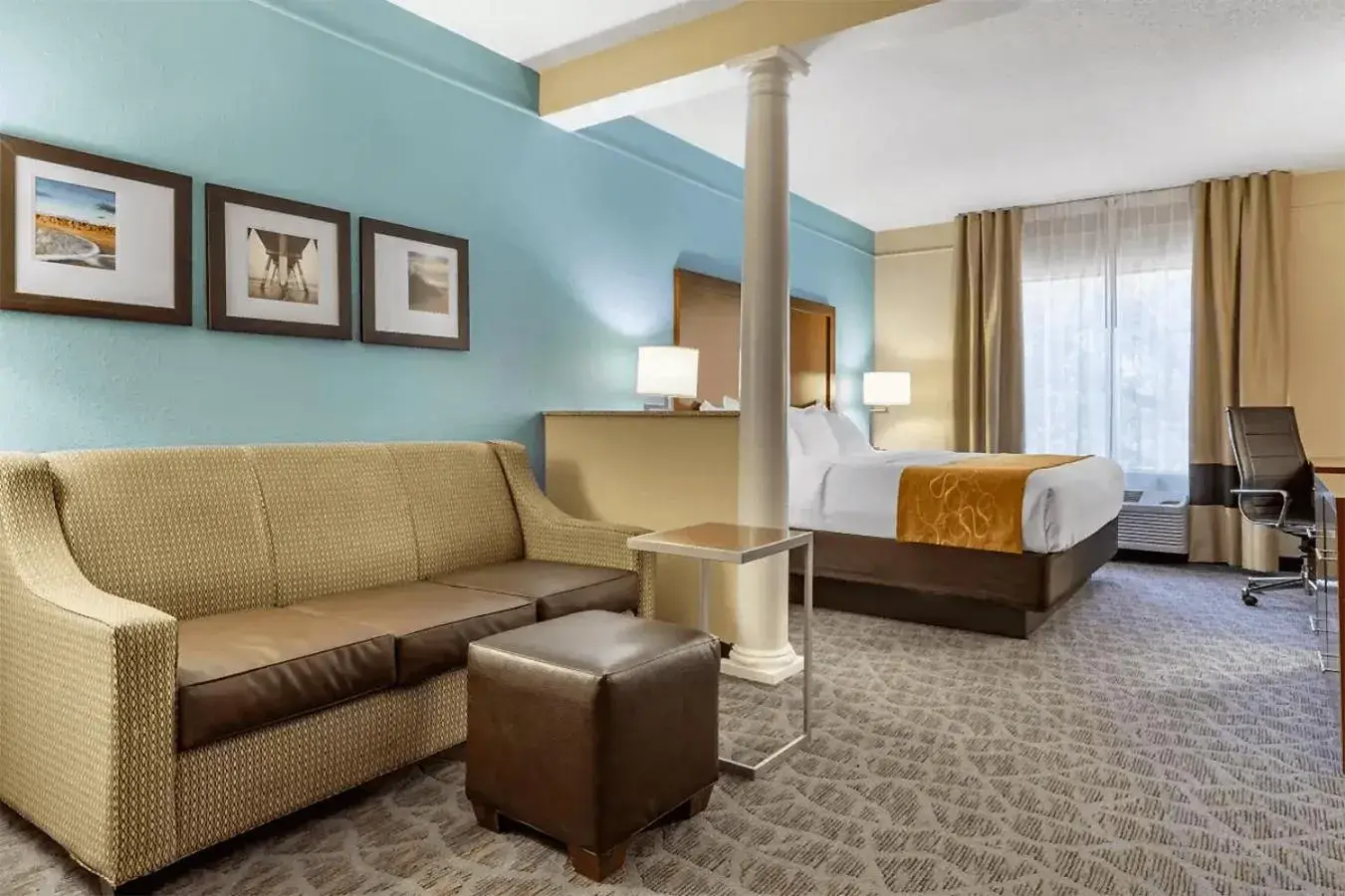 Bed in Comfort Suites Southport - Oak Island Bed in Comfort Suites Southport - Oak Island