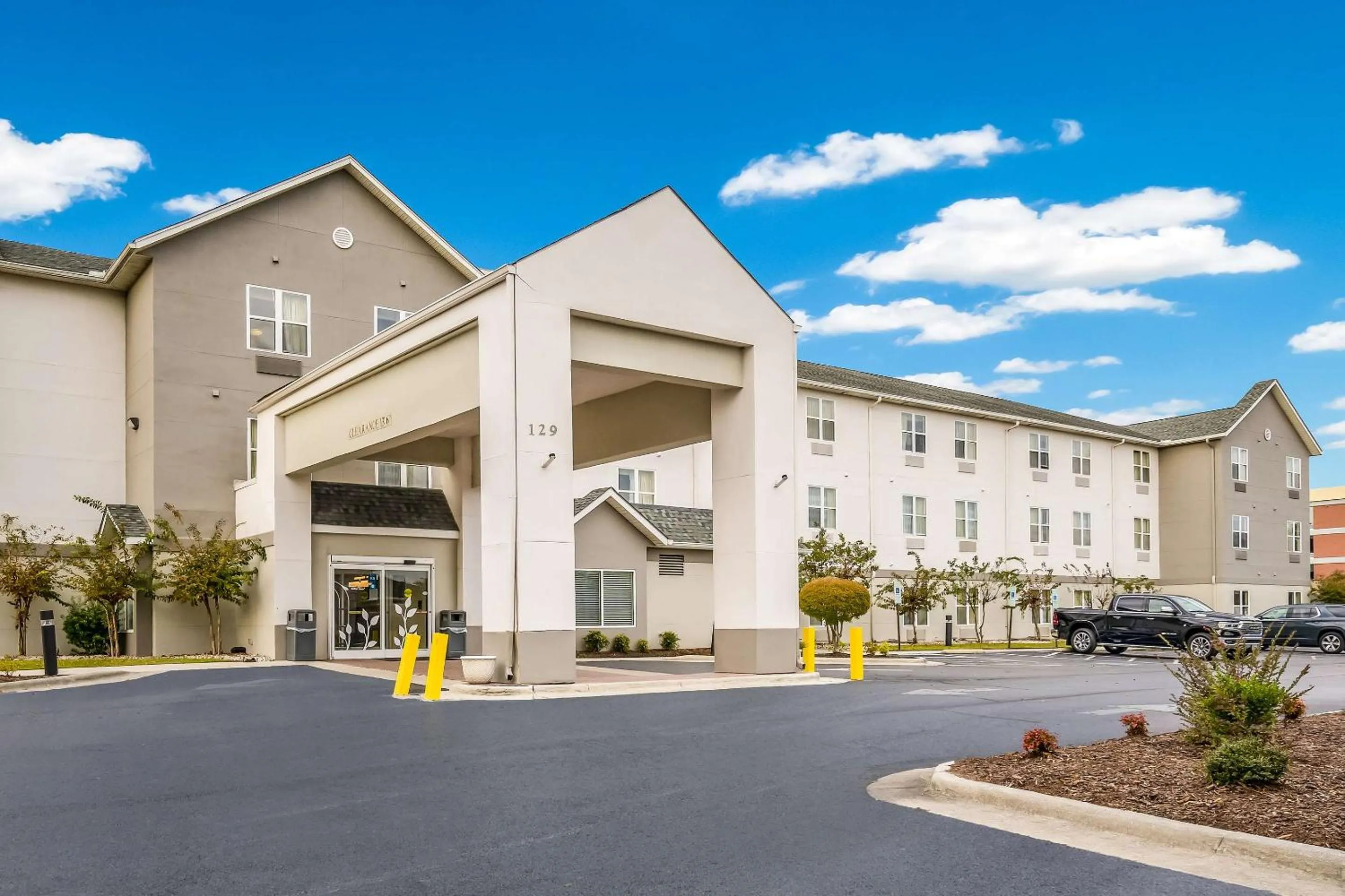 Property building in Sleep Inn & Suites Jacksonville near Camp Lejeune