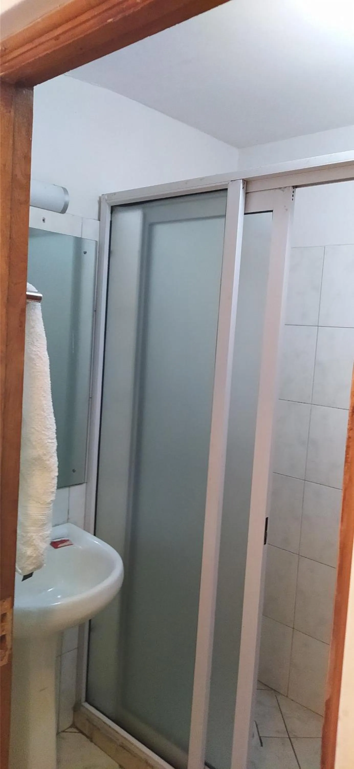 Shower in Plus254 Hotel
