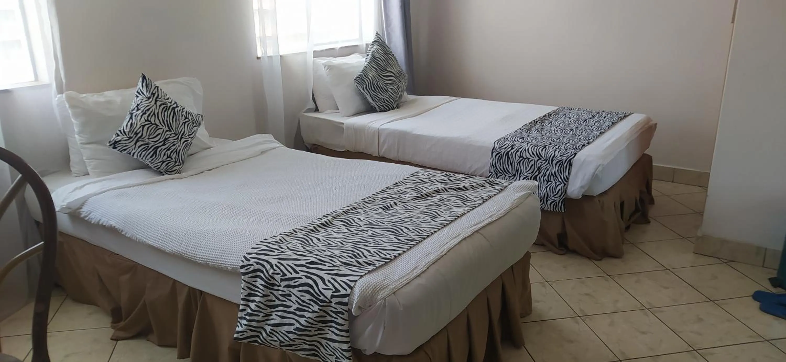 Bed in Plus254 Hotel