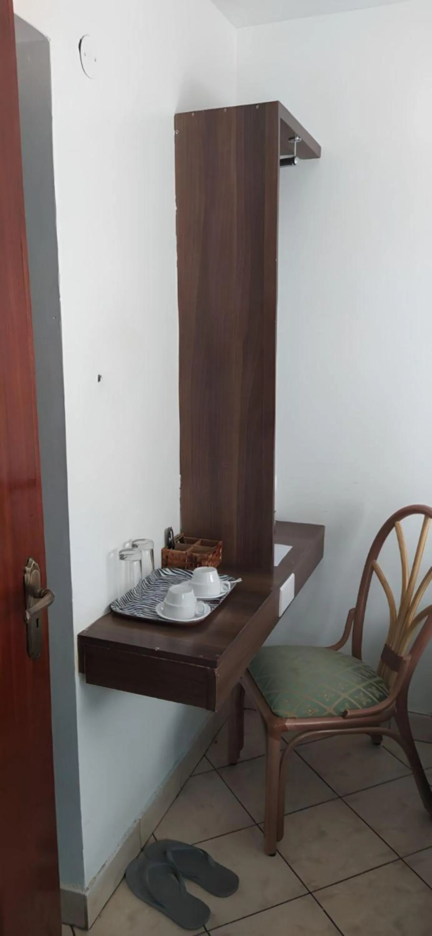 wardrobe in Plus254 Hotel