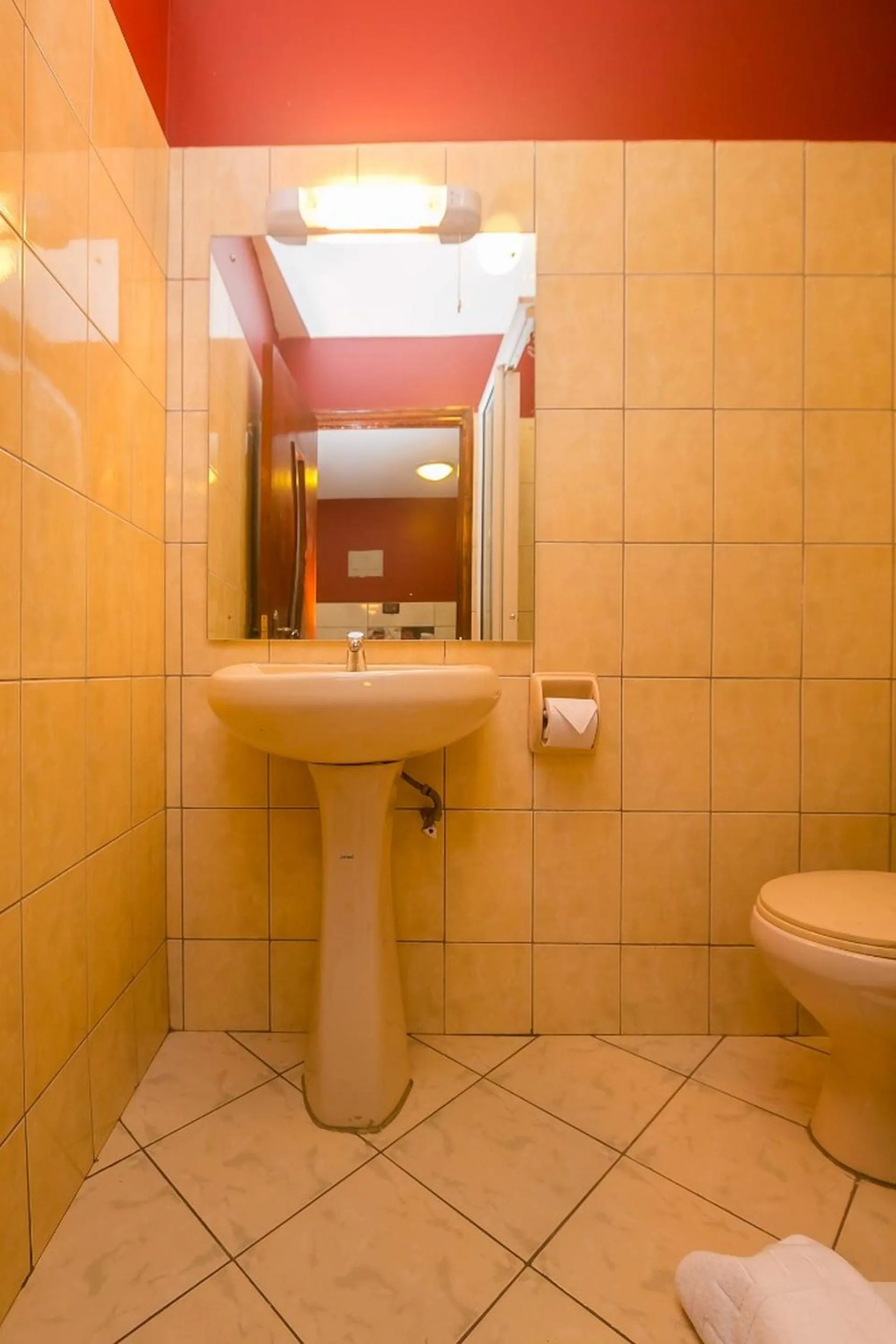 Bathroom in Plus254 Hotel