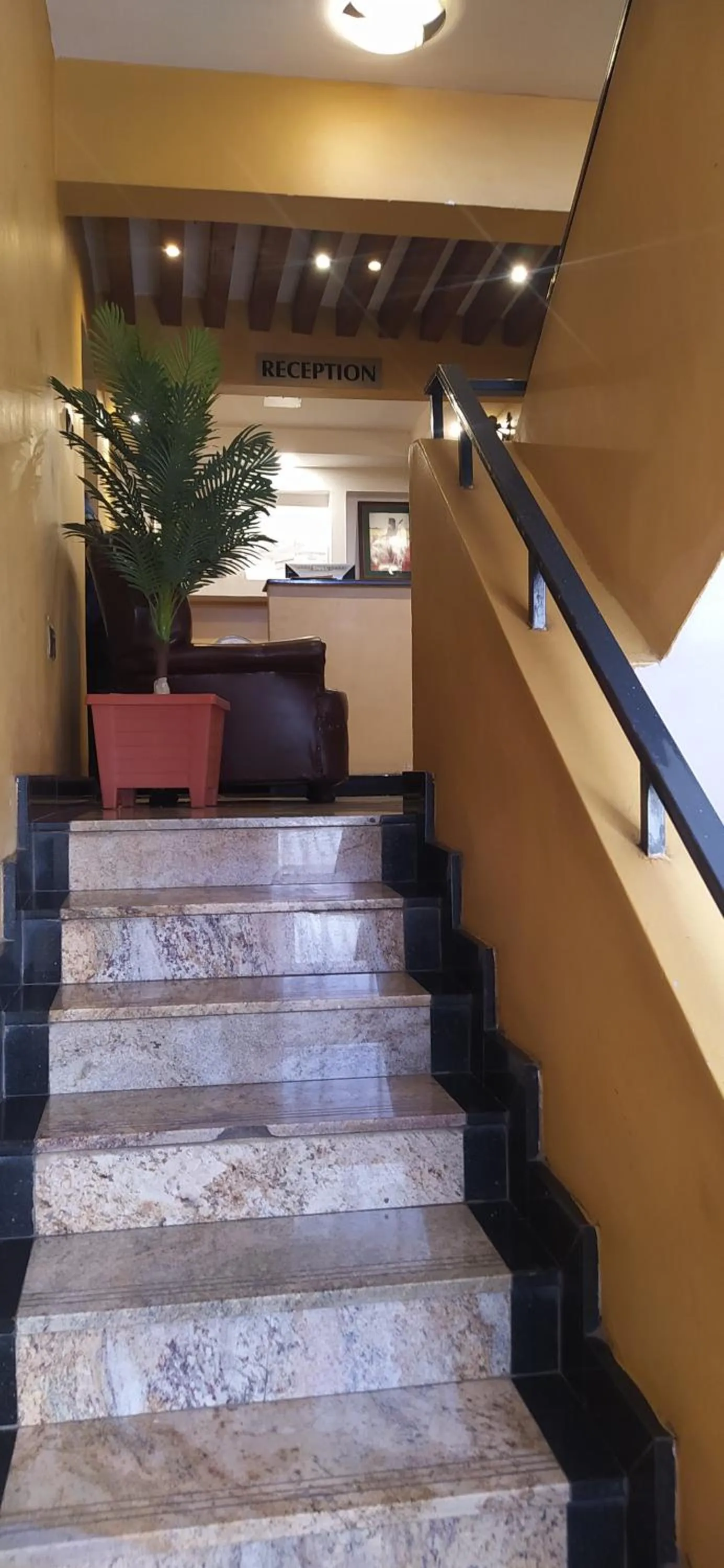 Lobby or reception in Plus254 Hotel