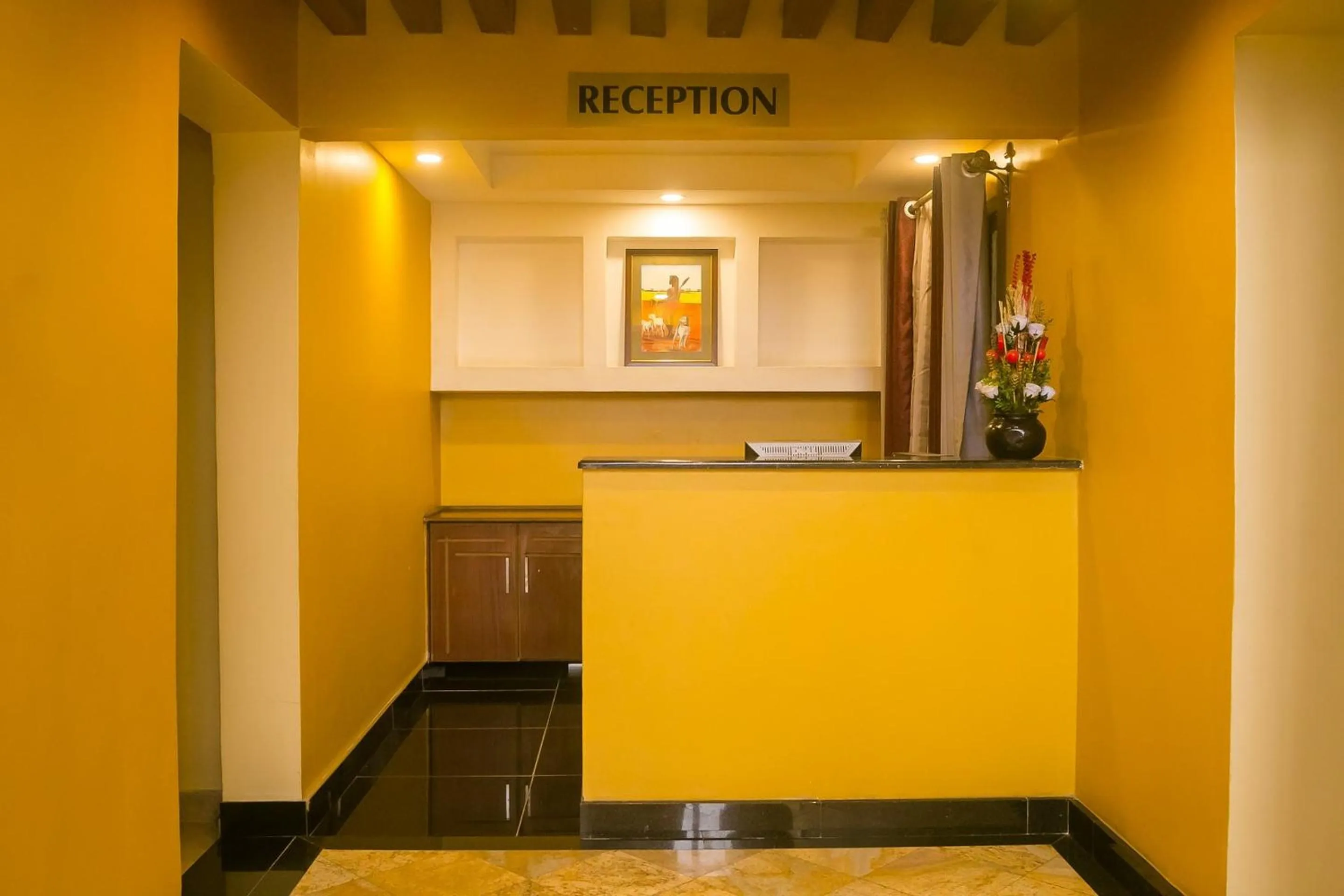 Lobby or reception in Plus254 Hotel