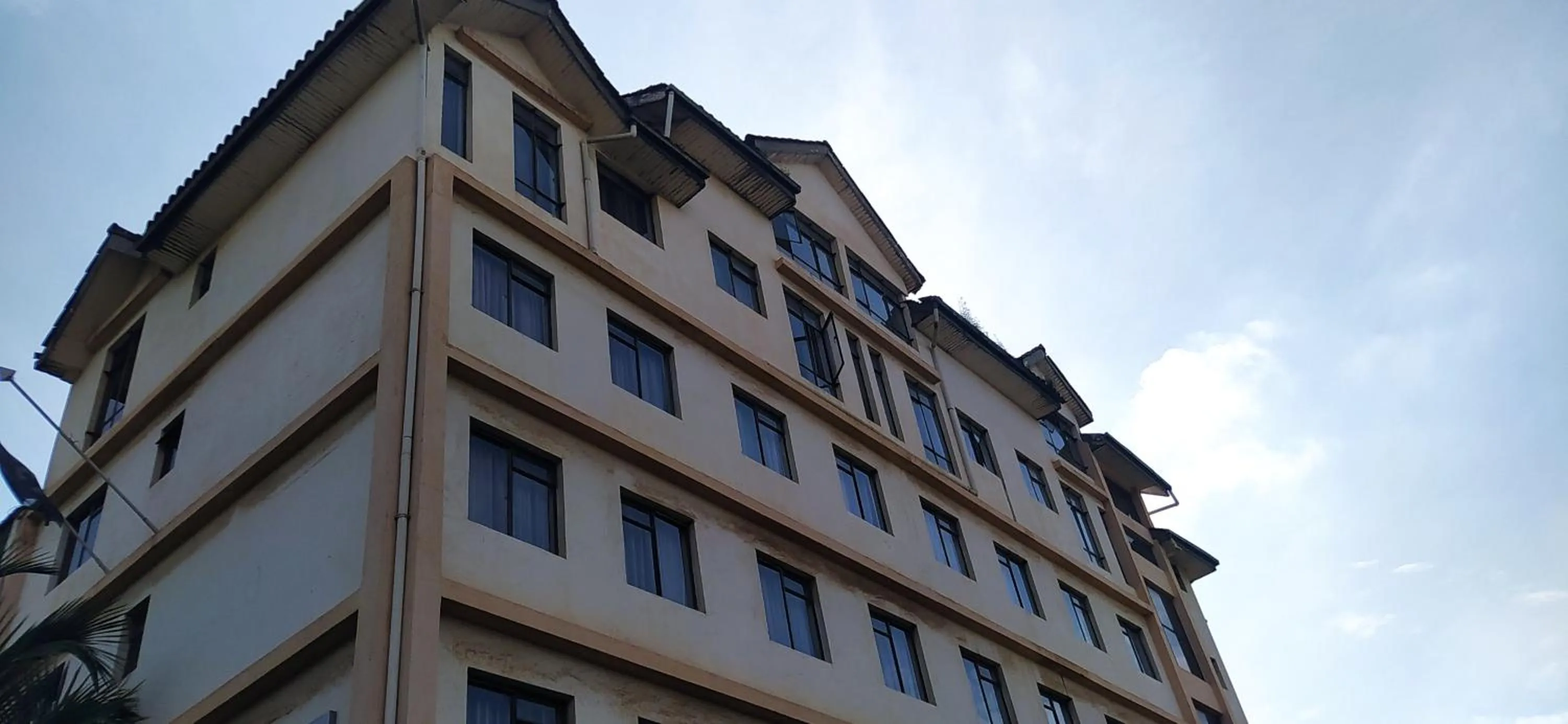 Property building in Plus254 Hotel