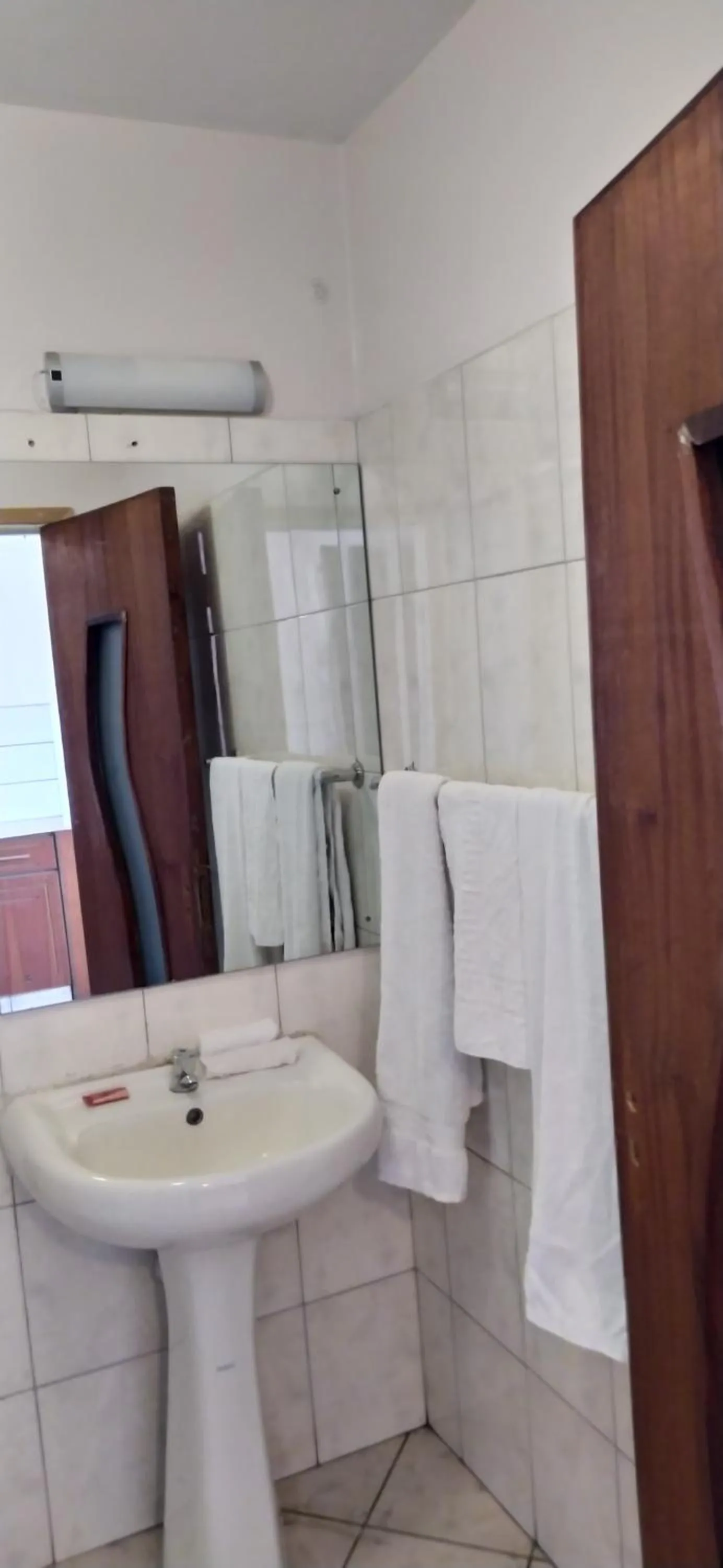 Shower in Plus254 Hotel