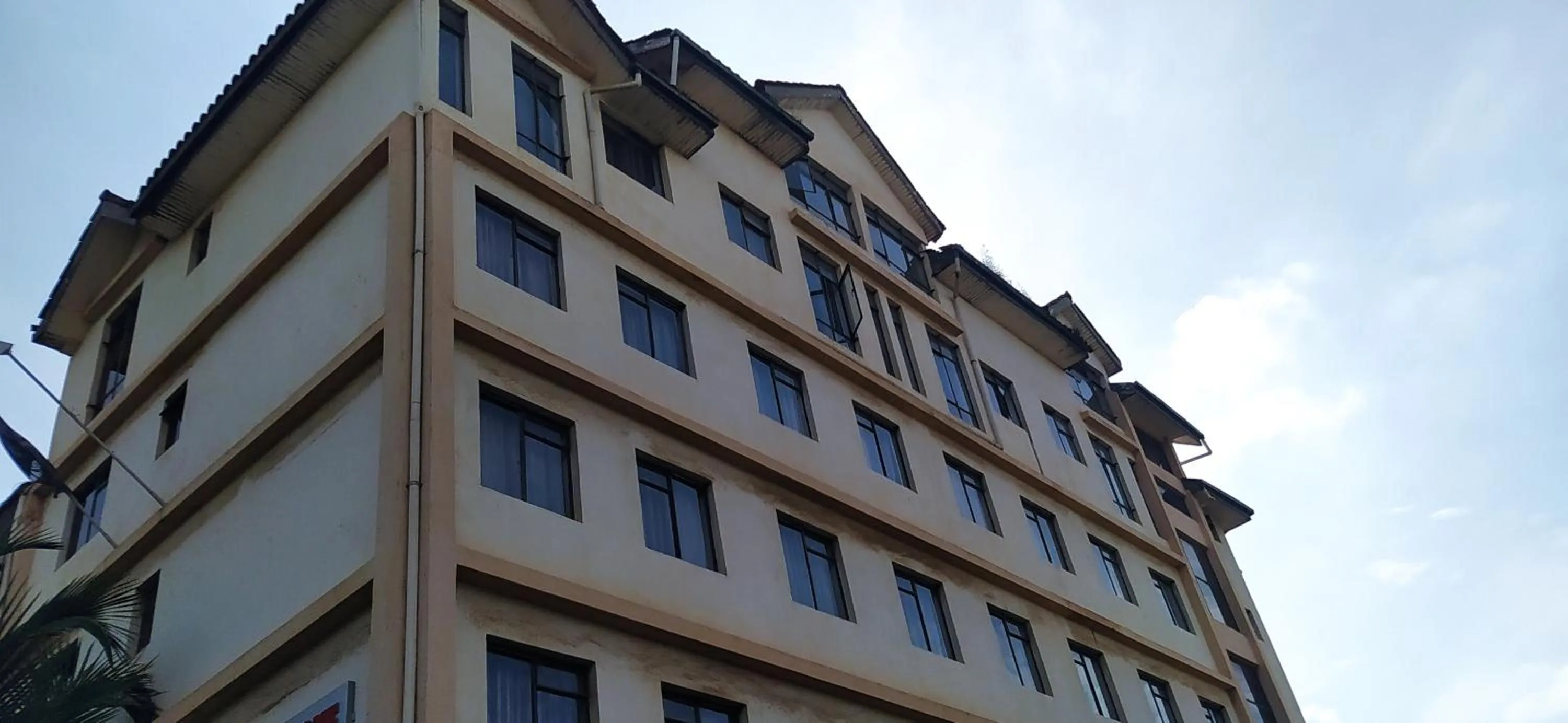 Property building in Plus254 Hotel