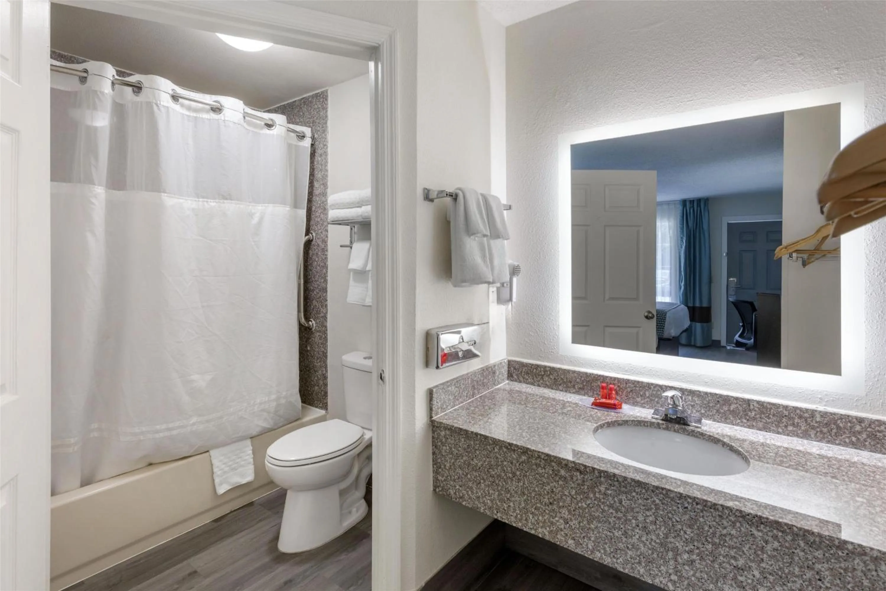 Bathroom in SureStay Plus Hotel by Best Western Asheboro