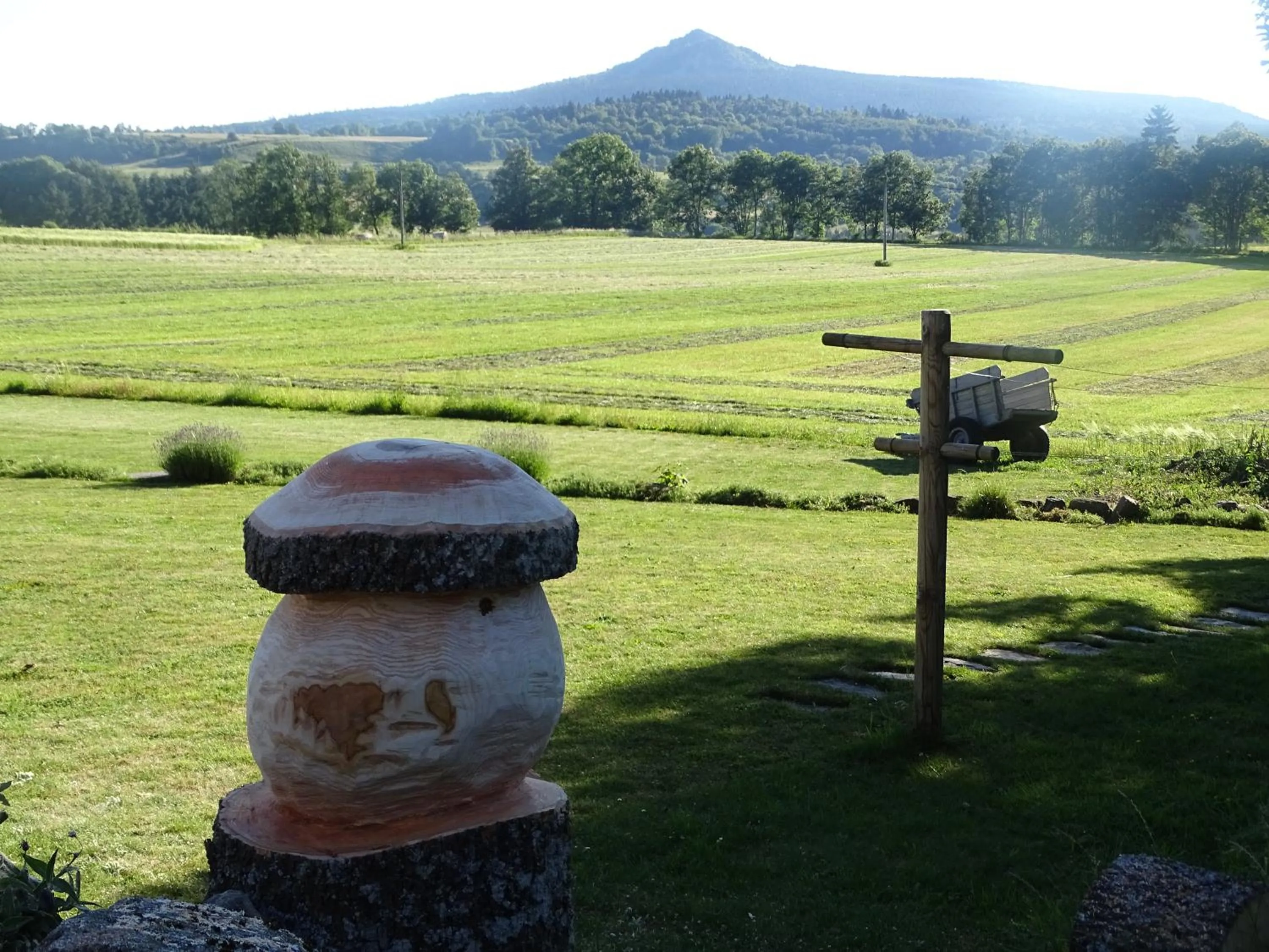 Garden in La Ferme de Madelonnet