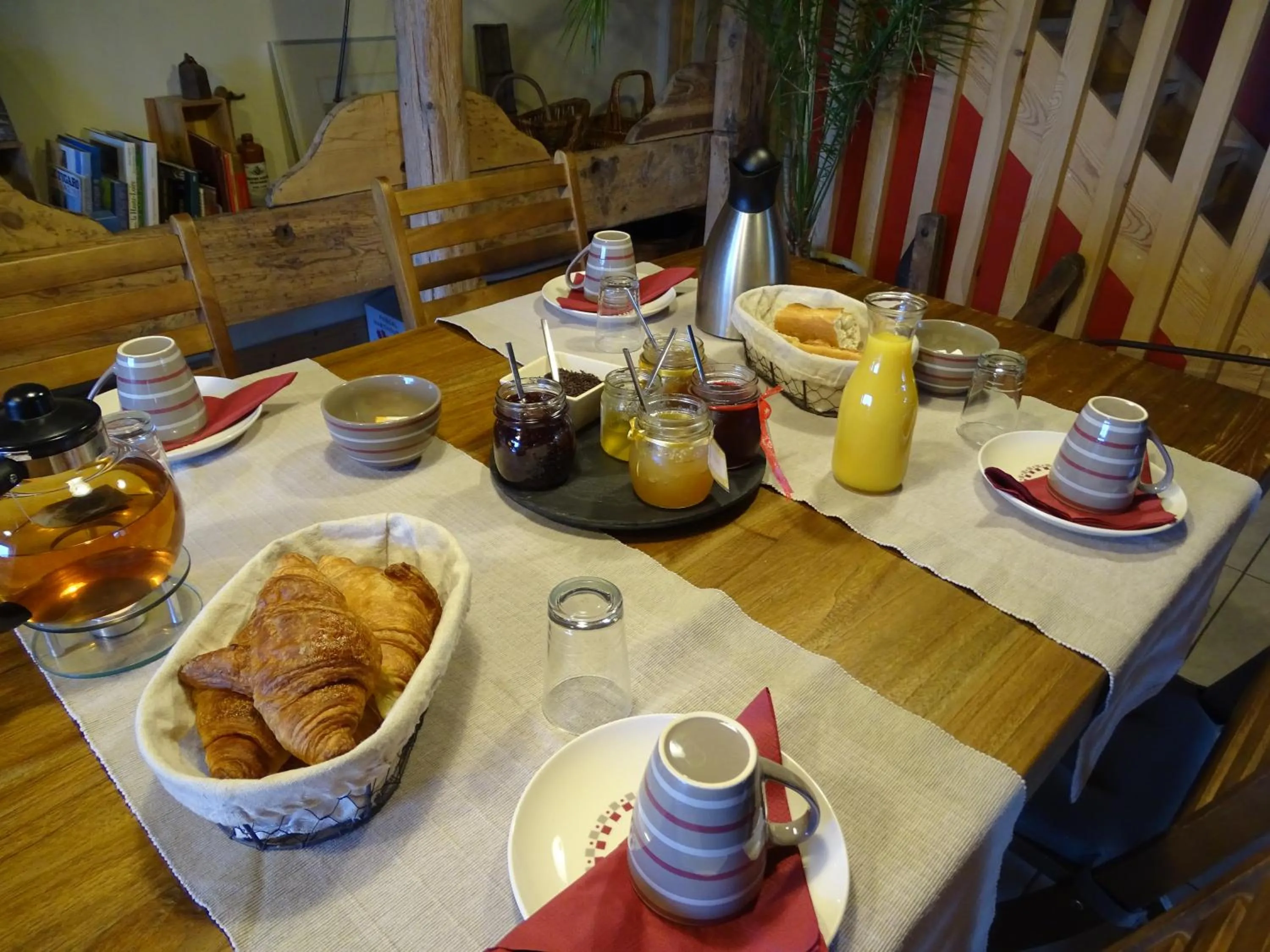 Breakfast in La Ferme de Madelonnet