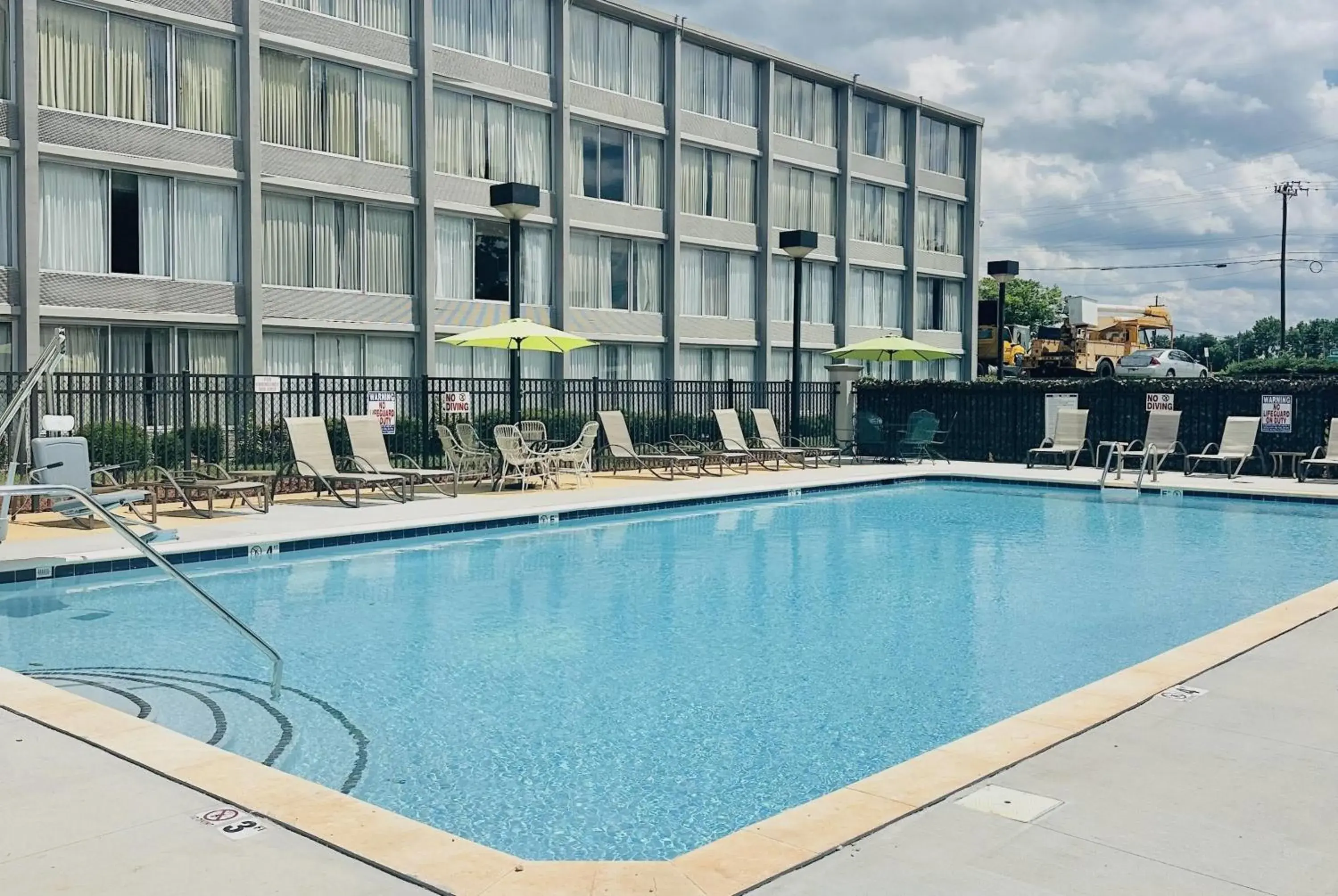 Swimming pool in Wyndham Garden Greensboro Swimming pool in Wyndham Garden Greensboro