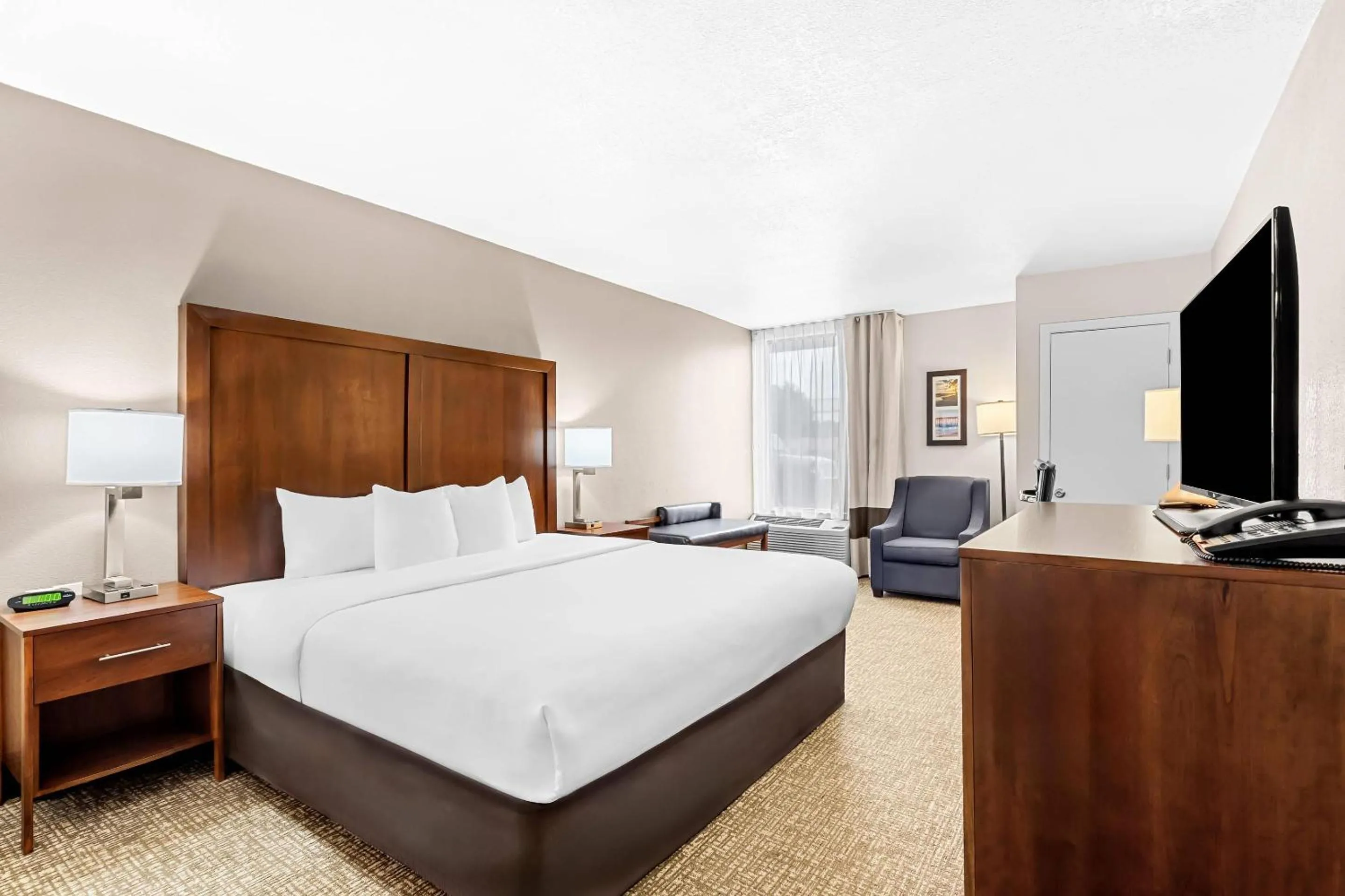 Bedroom, Bed in Comfort Inn University