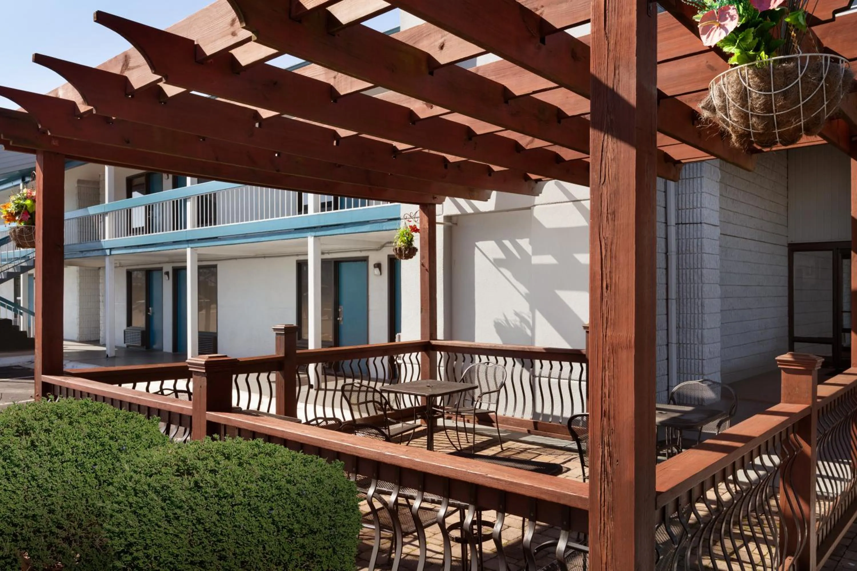 Patio in Baymont by Wyndham Wilmington