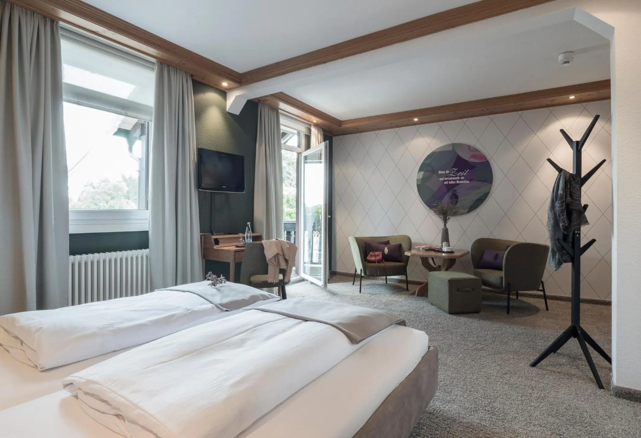 Bed in Hotel Schwarzwaldhof