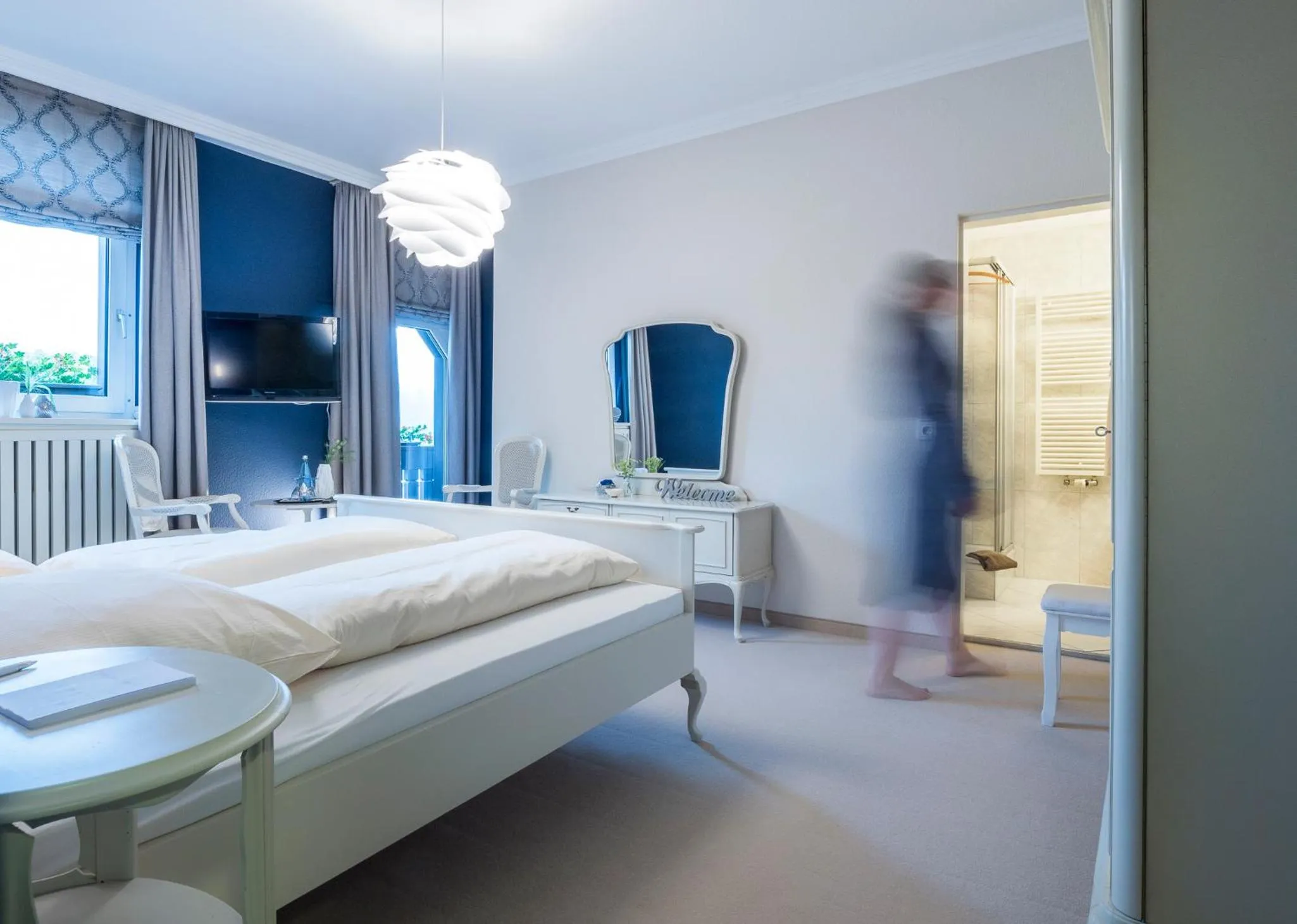 Bed in Hotel Schwarzwaldhof