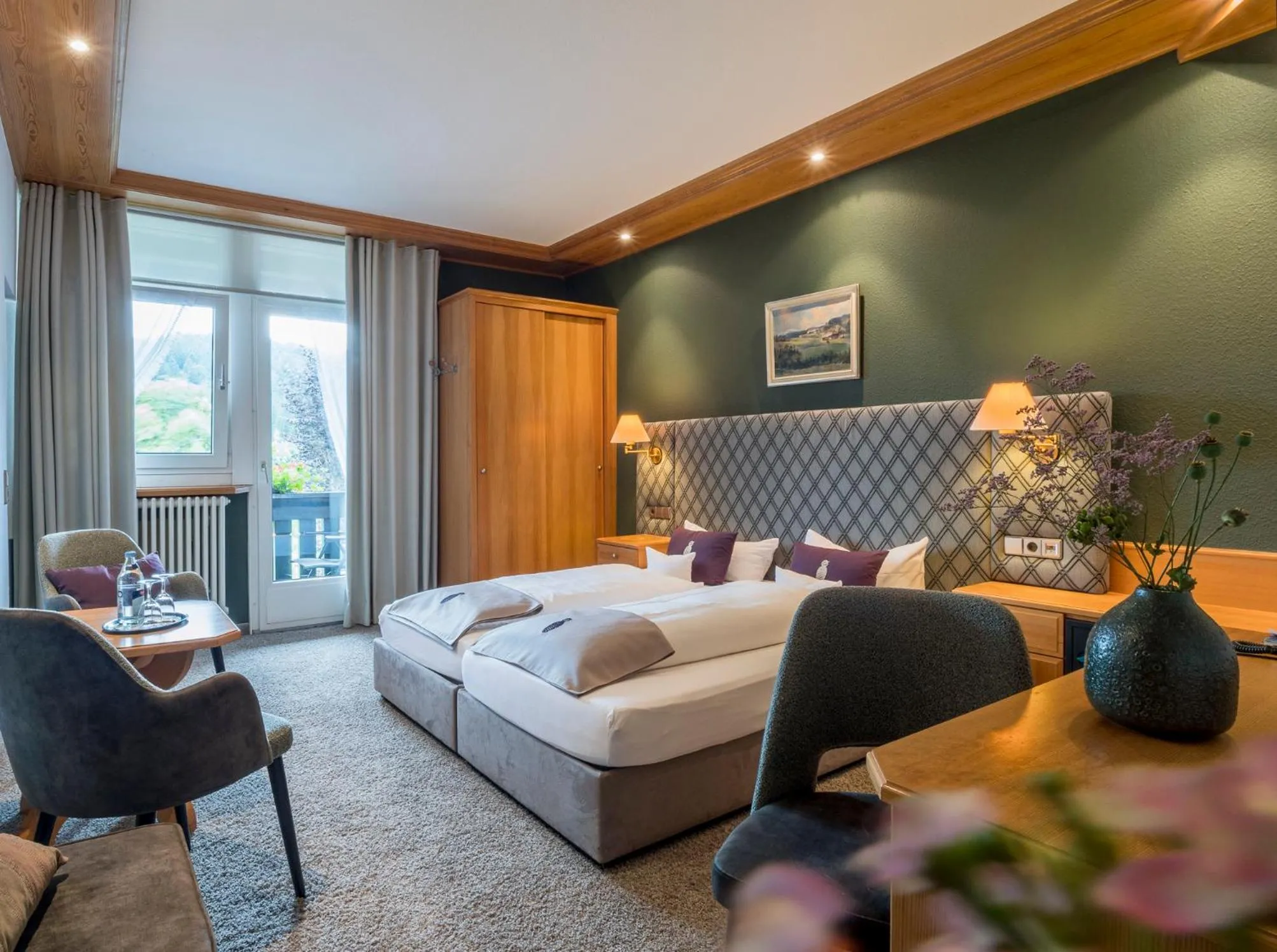 Photo of the whole room, Bed in Hotel Schwarzwaldhof