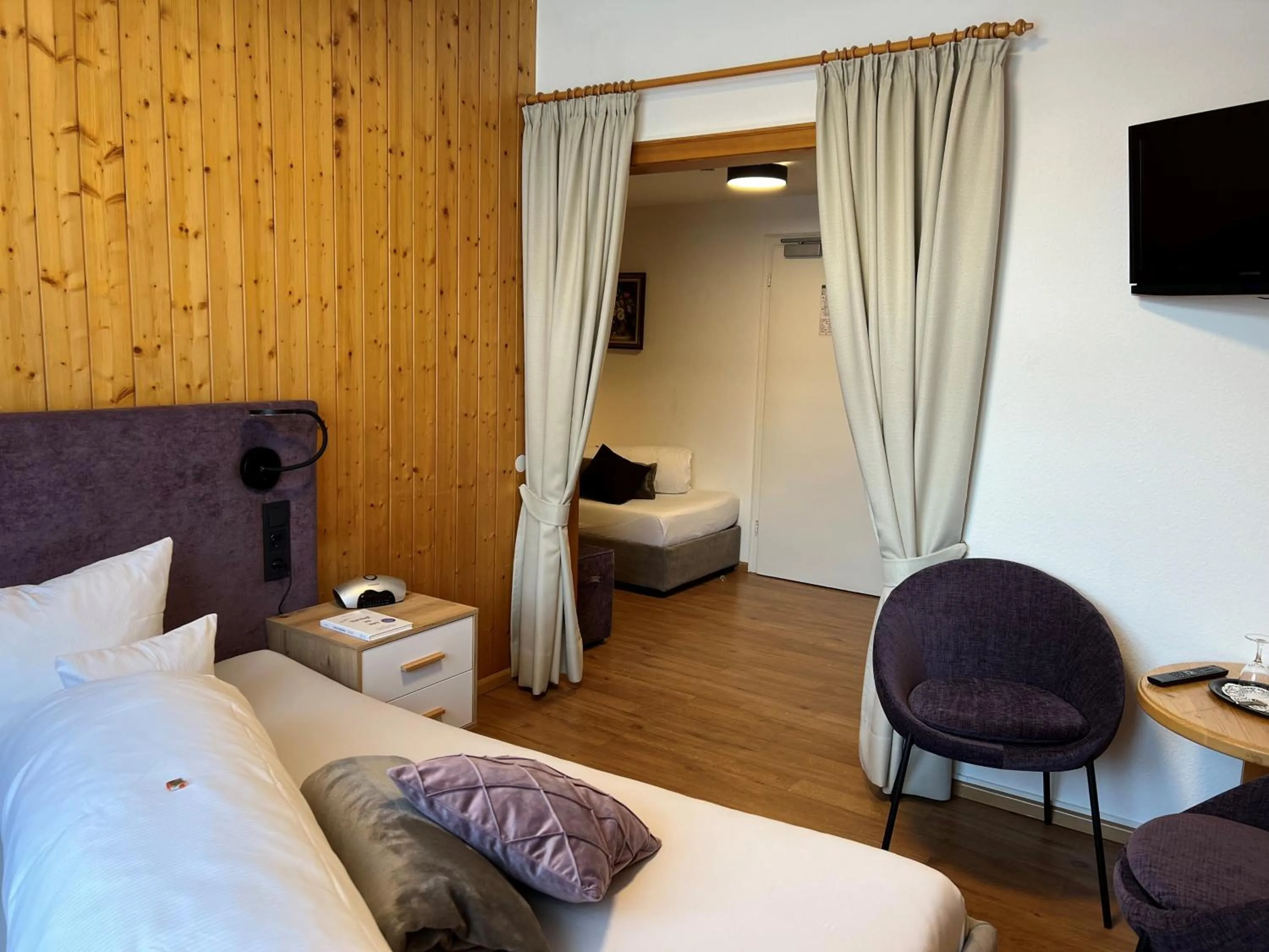 Bed in Hotel Schwarzwaldhof