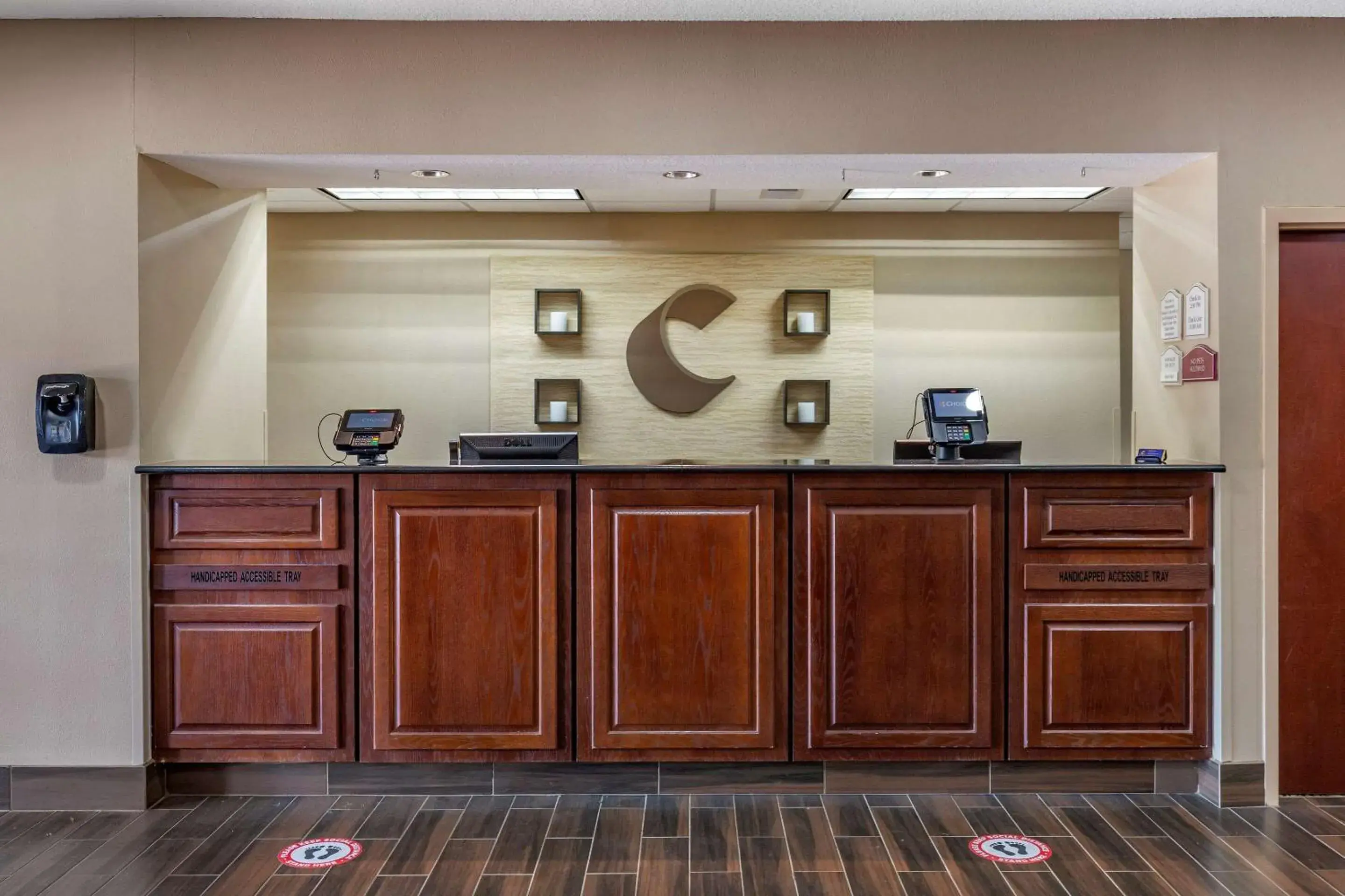 Lobby or reception in Comfort Inn Smithfield near I-95 Lobby or reception in Comfort Inn Smithfield near I-95