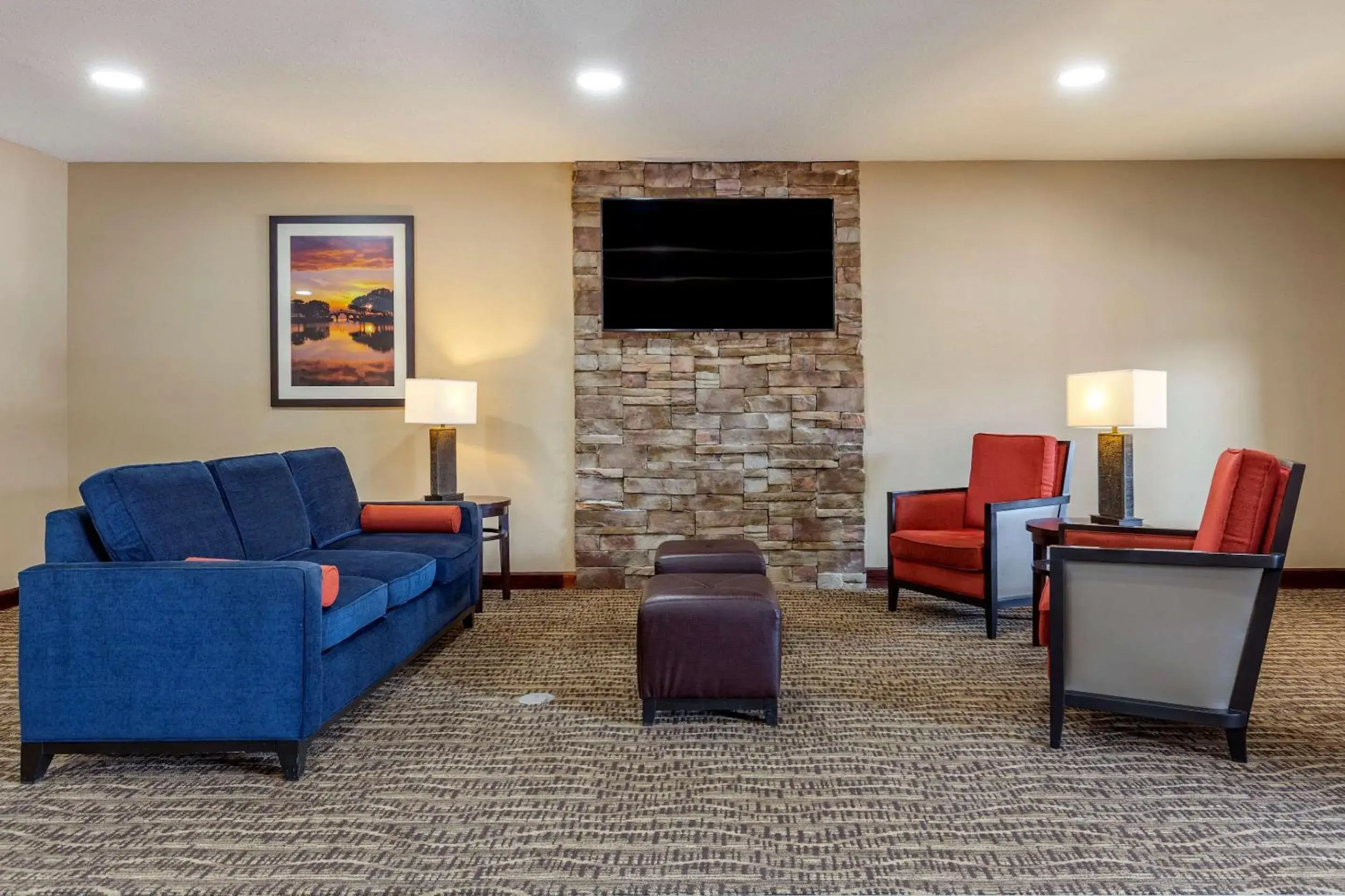 Lobby or reception in Comfort Inn Smithfield near I-95 Lobby or reception in Comfort Inn Smithfield near I-95