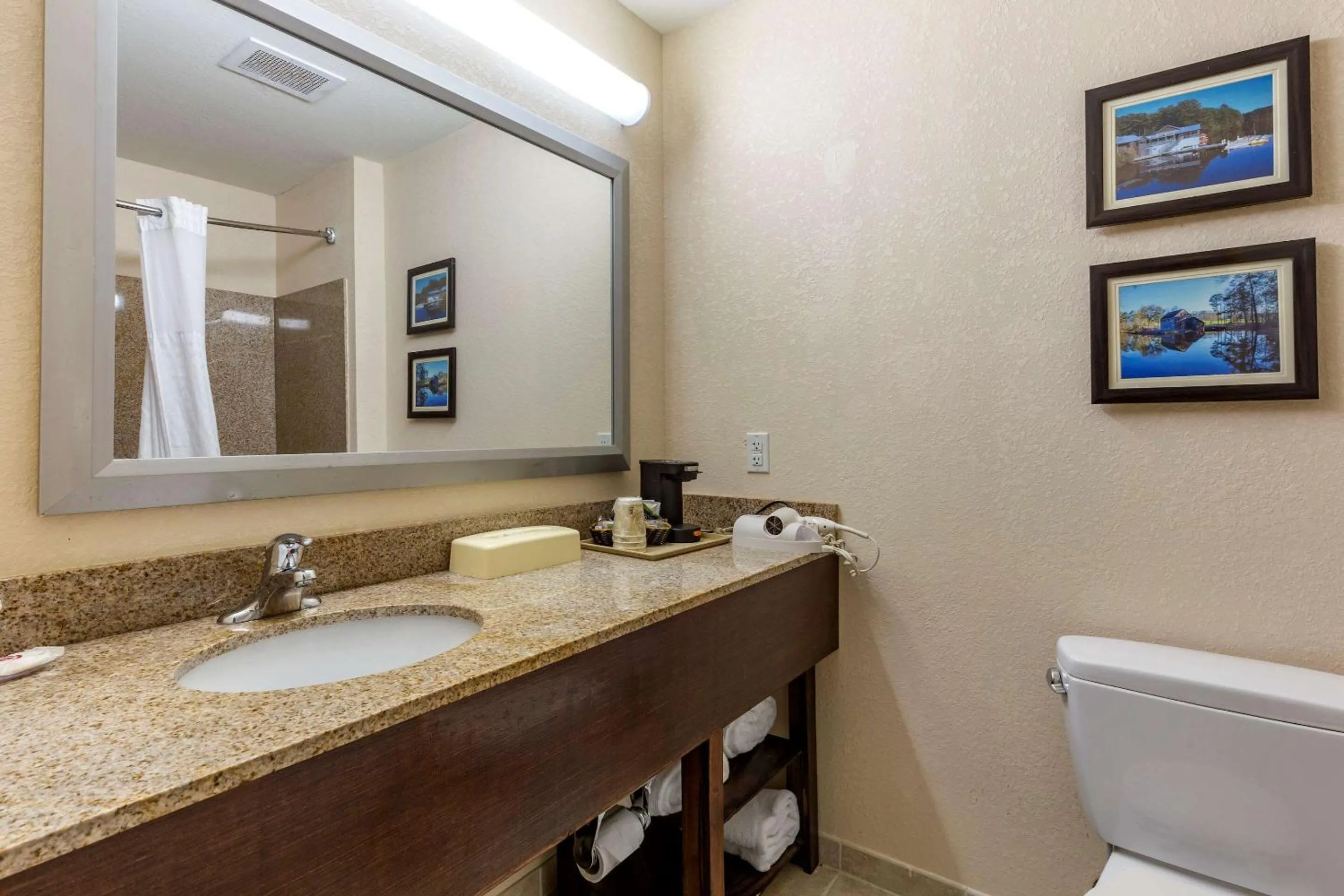 Bathroom in Comfort Inn Smithfield near I-95