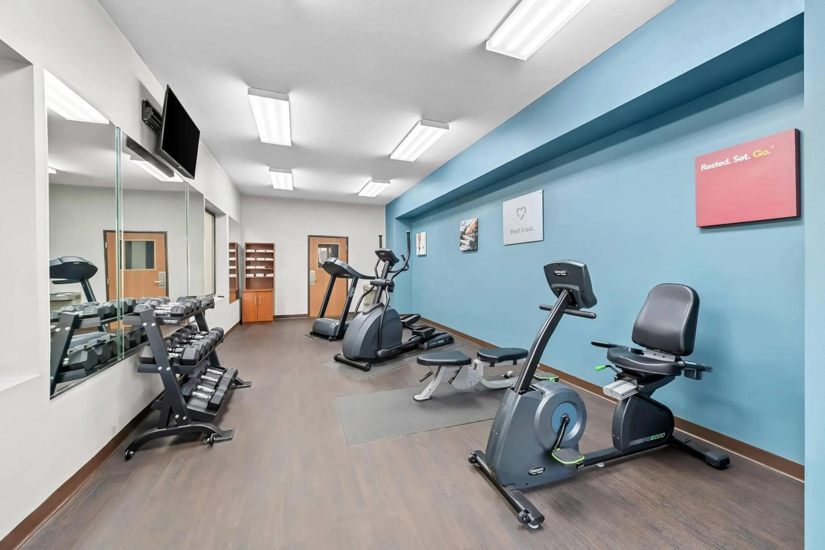 Fitness centre/facilities in Comfort Suites Sanford