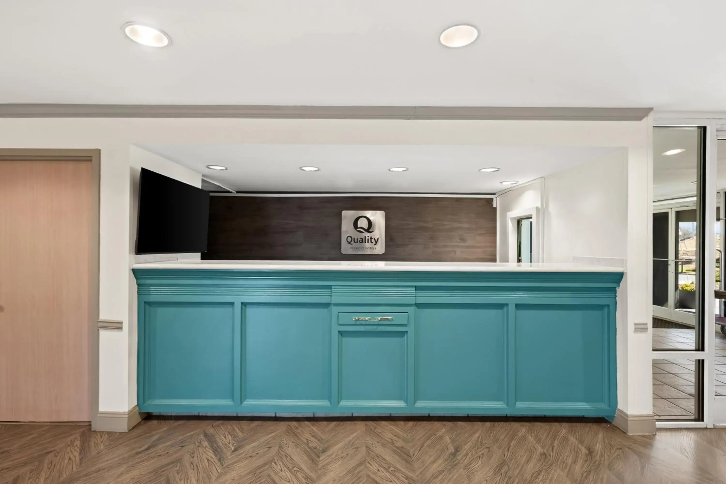 Lobby or reception in Quality Inn Lobby or reception in Quality Inn