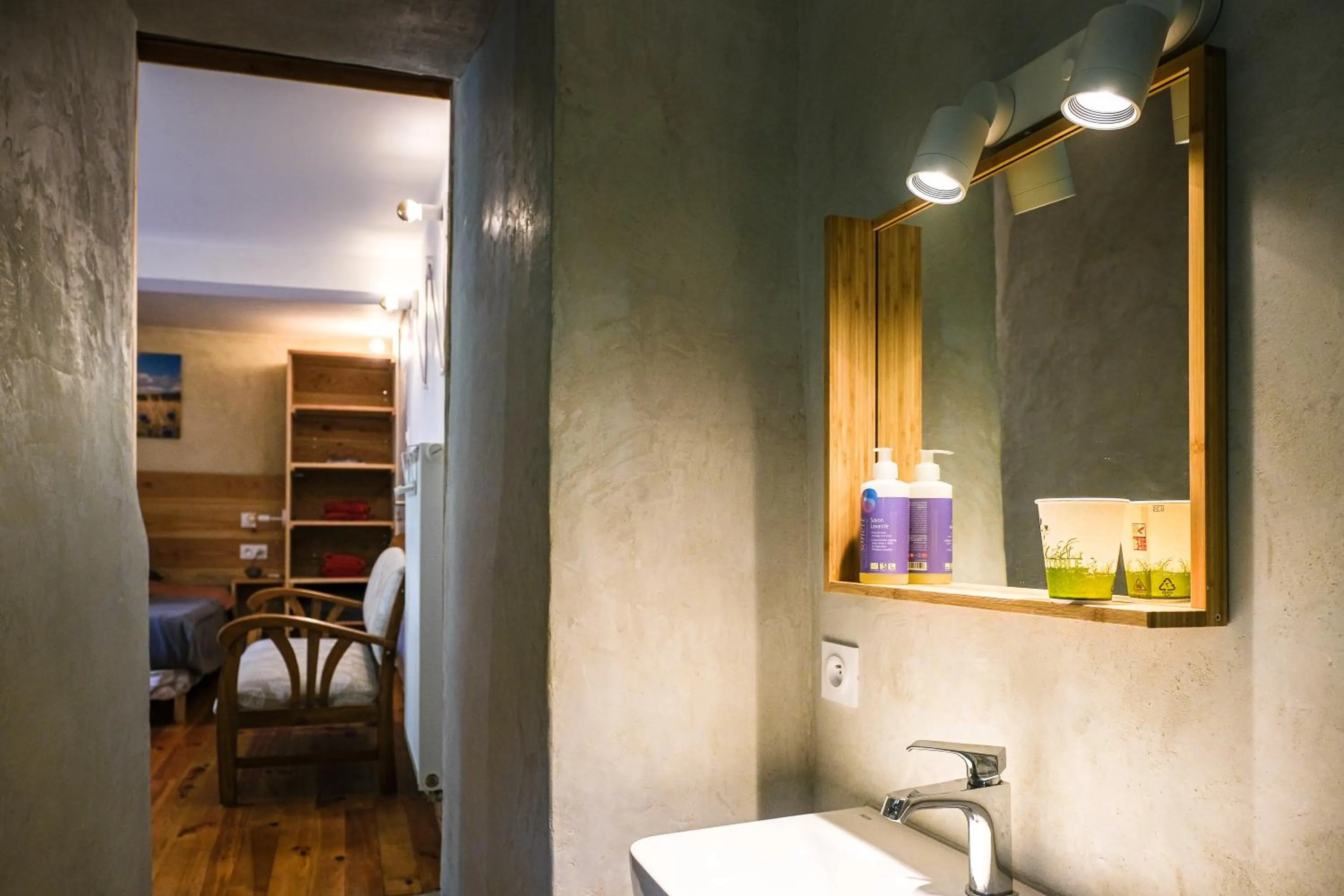 Bathroom in Les chambres de la Dourbie