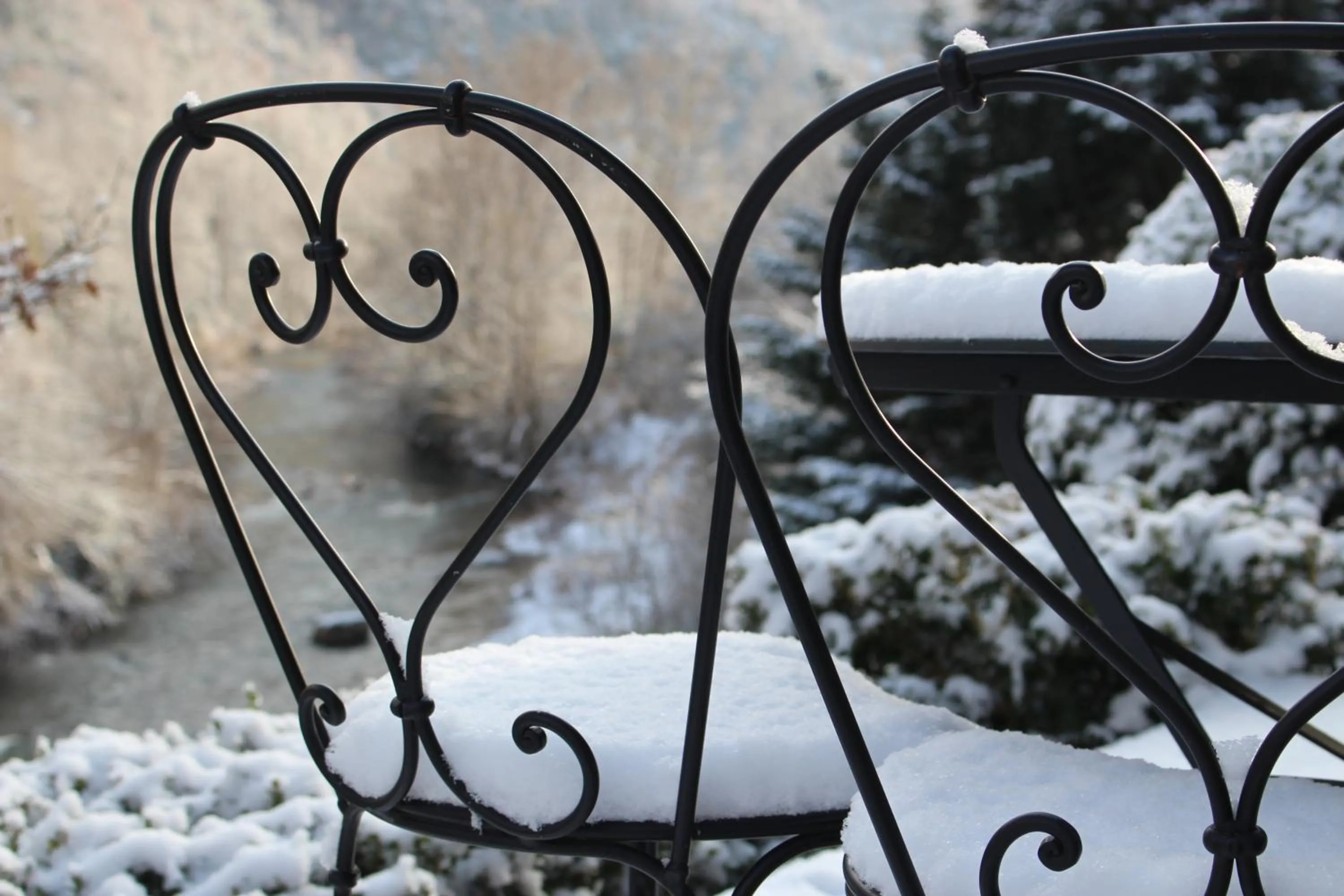 Winter in Les chambres de la Dourbie