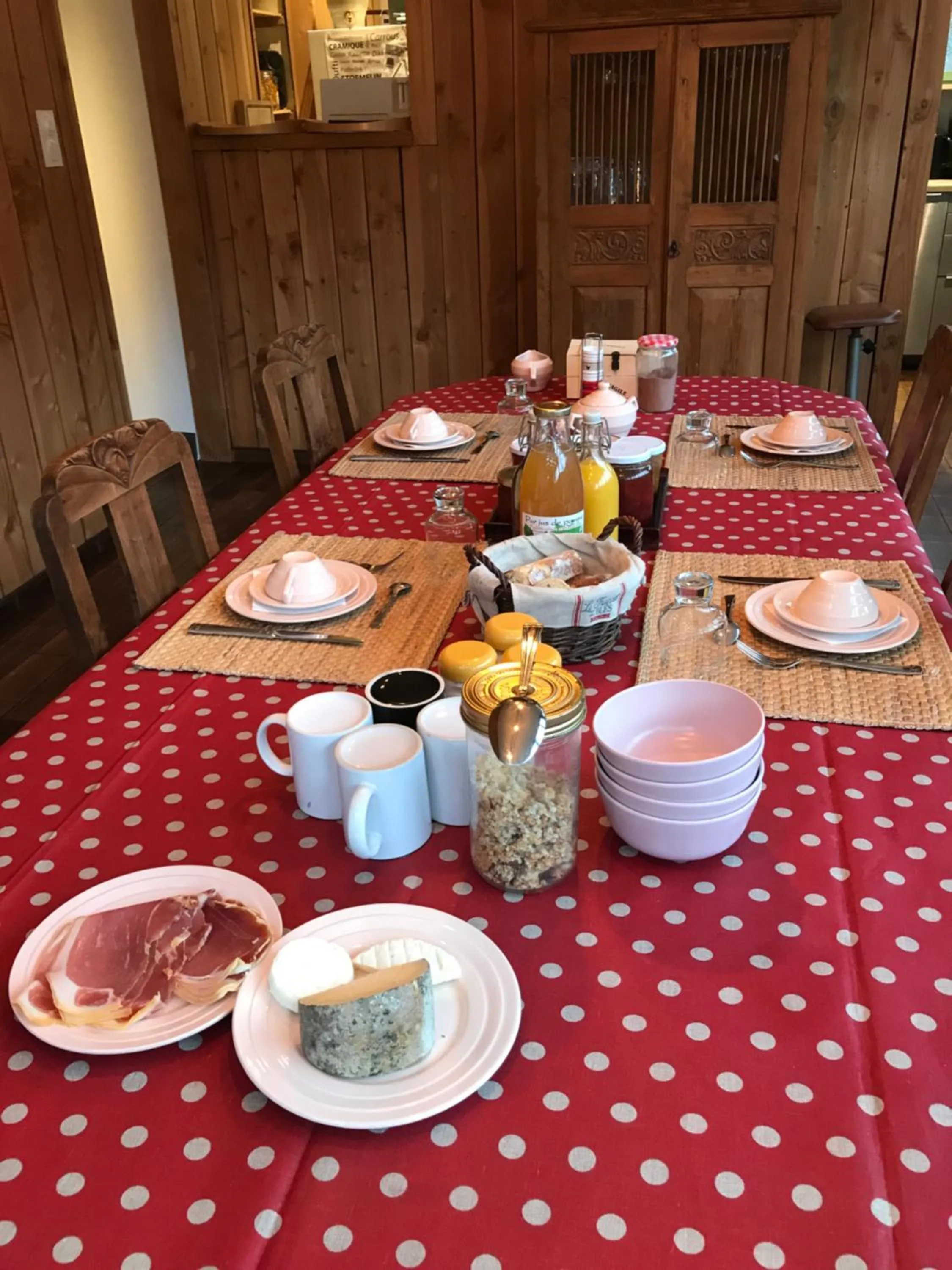 Breakfast in Les chambres de la Dourbie