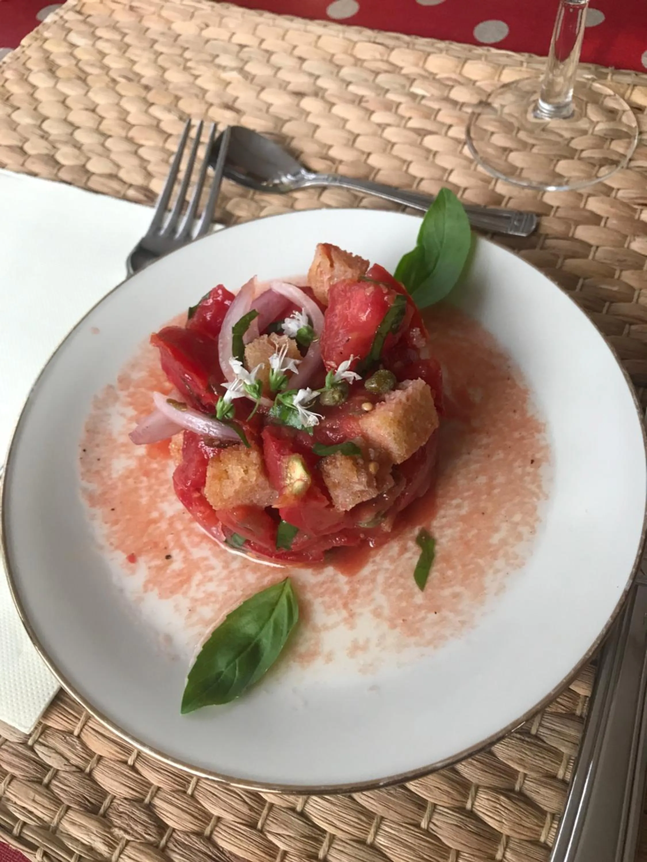 Food close-up in Les chambres de la Dourbie