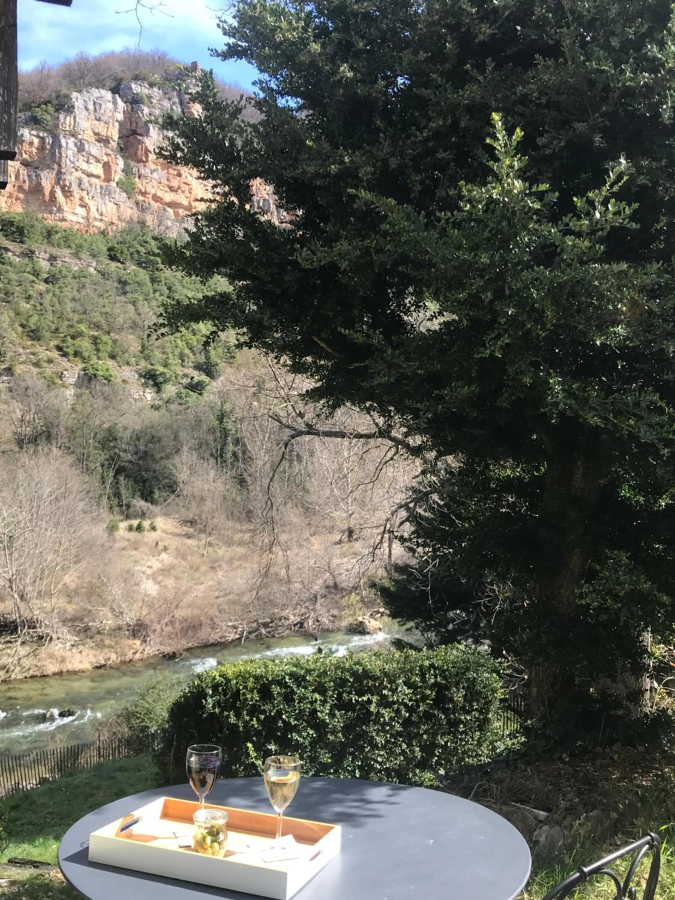 Natural landscape in Les chambres de la Dourbie