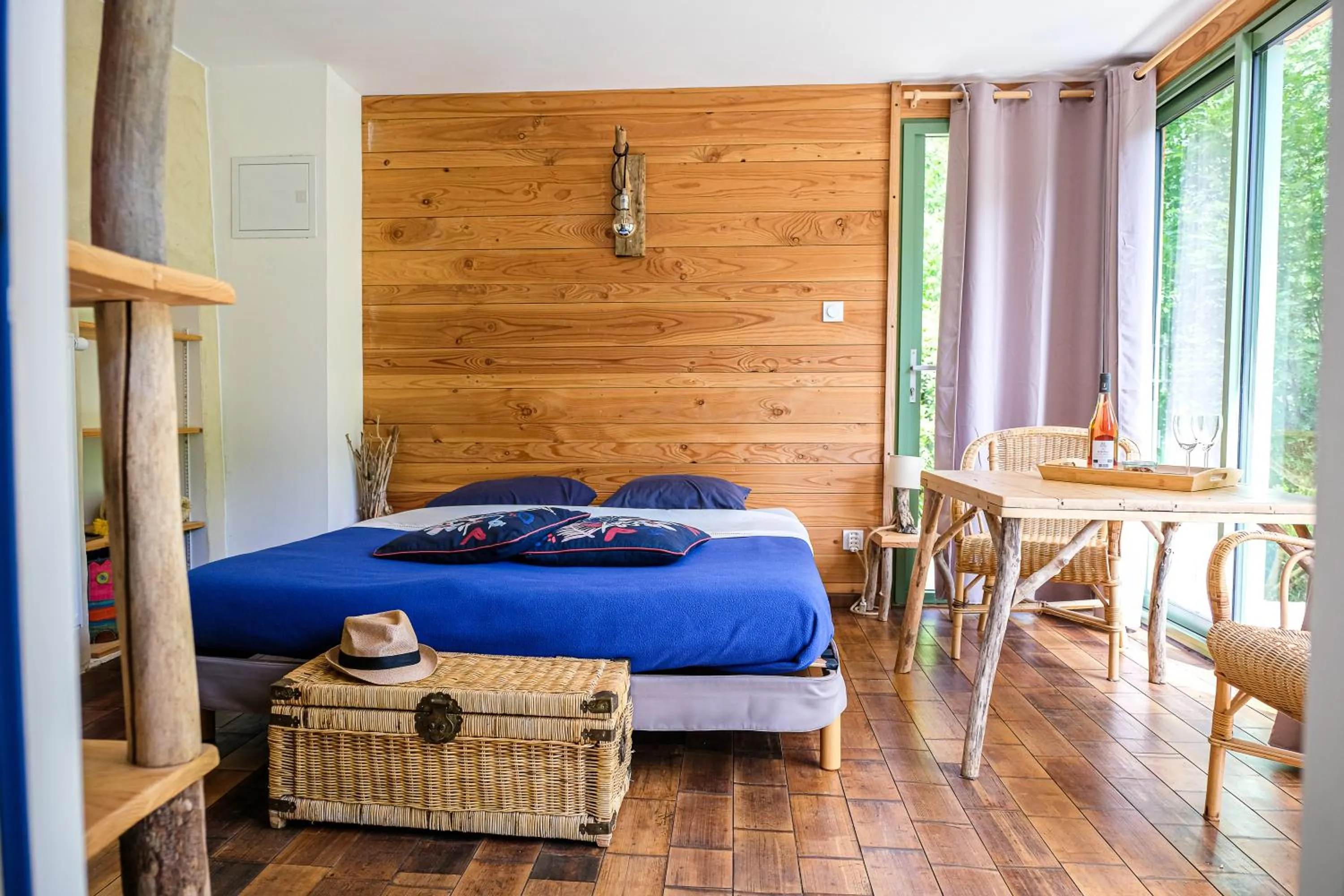 Bed in Les chambres de la Dourbie