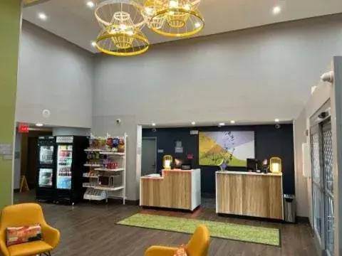 Lobby or reception in Spark by Hilton Winston-Salem University Lobby or reception in Spark by Hilton Winston-Salem University