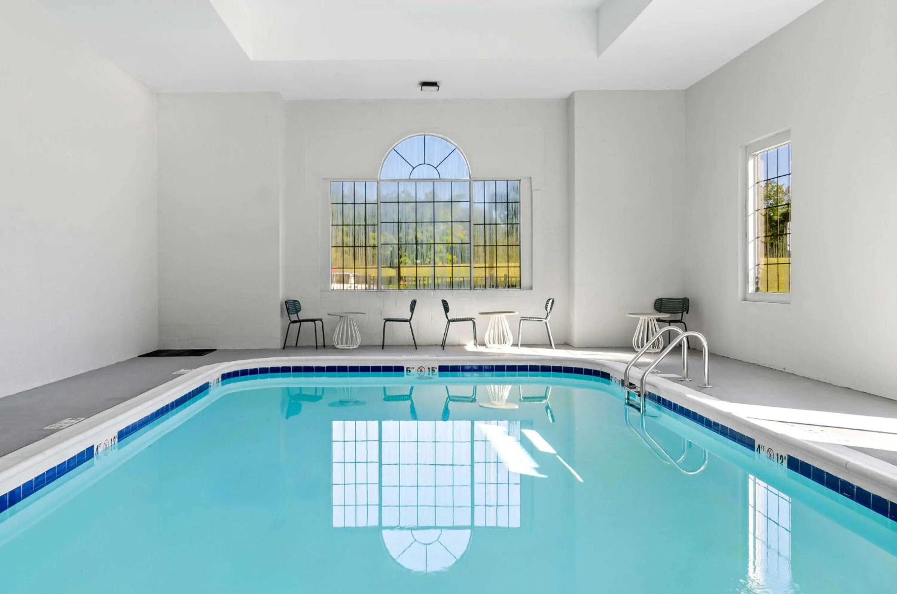 Pool view in Spark by Hilton Winston-Salem University