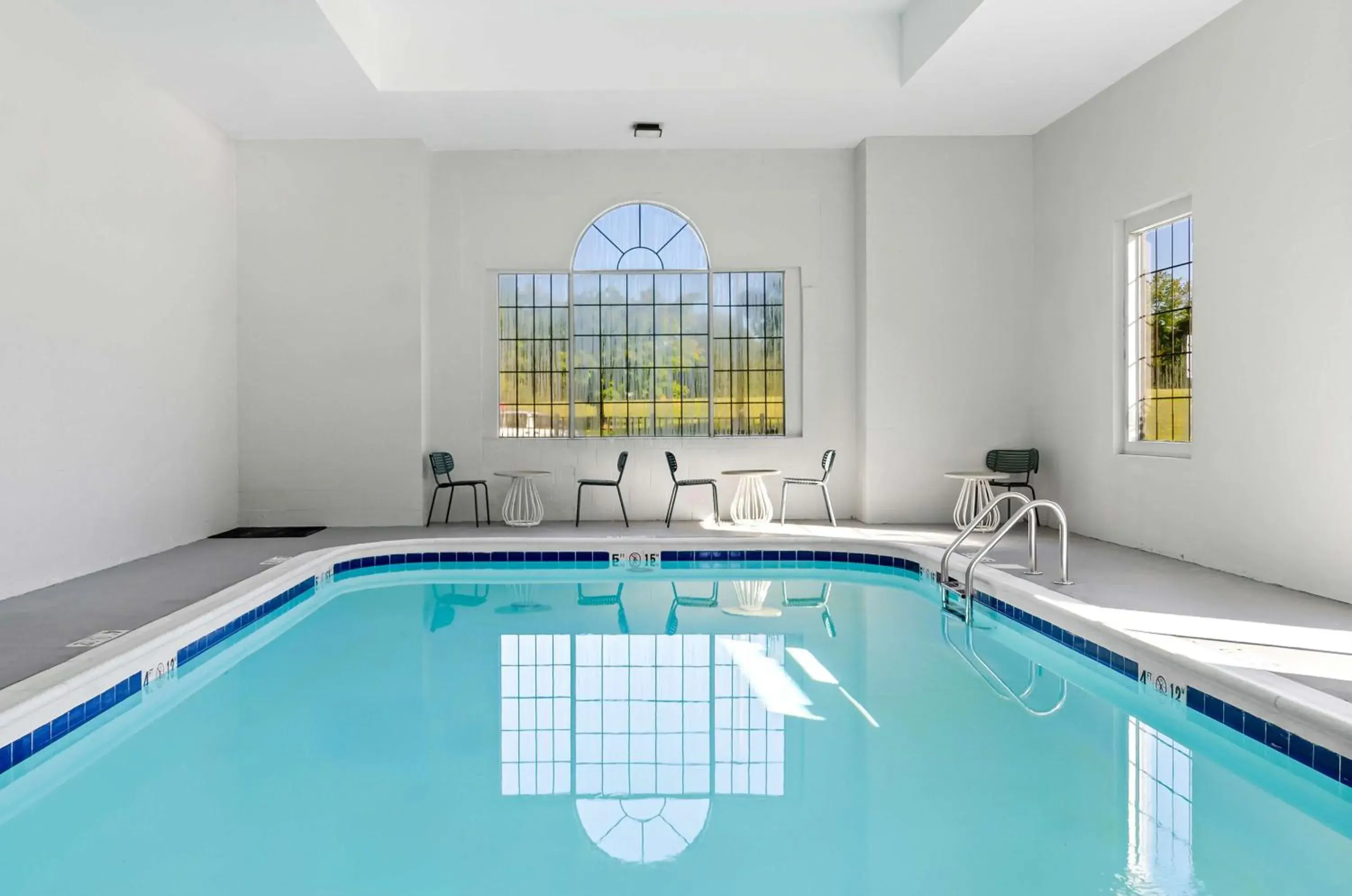 Pool view in Spark by Hilton Winston-Salem University Pool view in Spark by Hilton Winston-Salem University