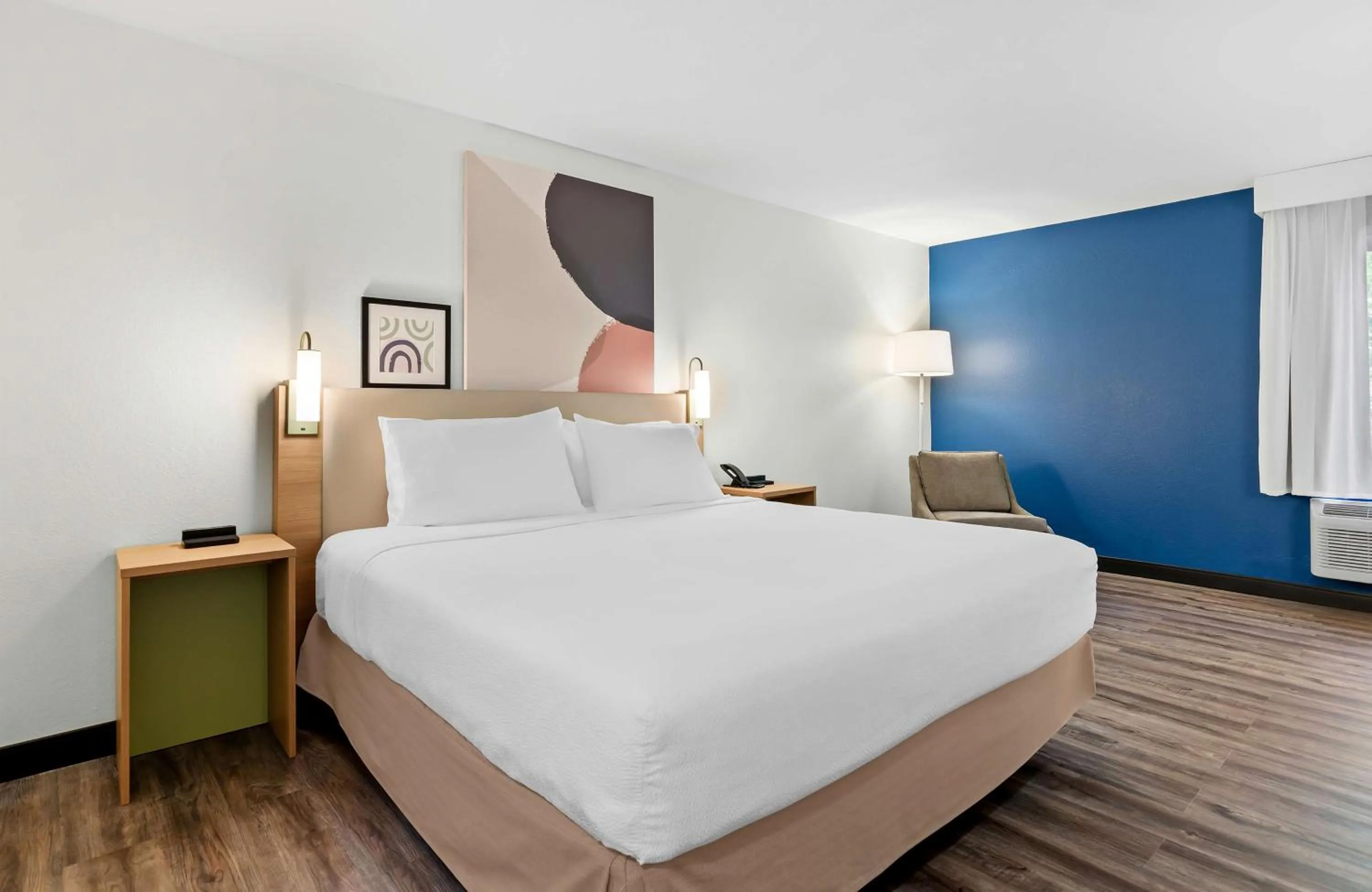 Bed in Spark by Hilton Winston-Salem University