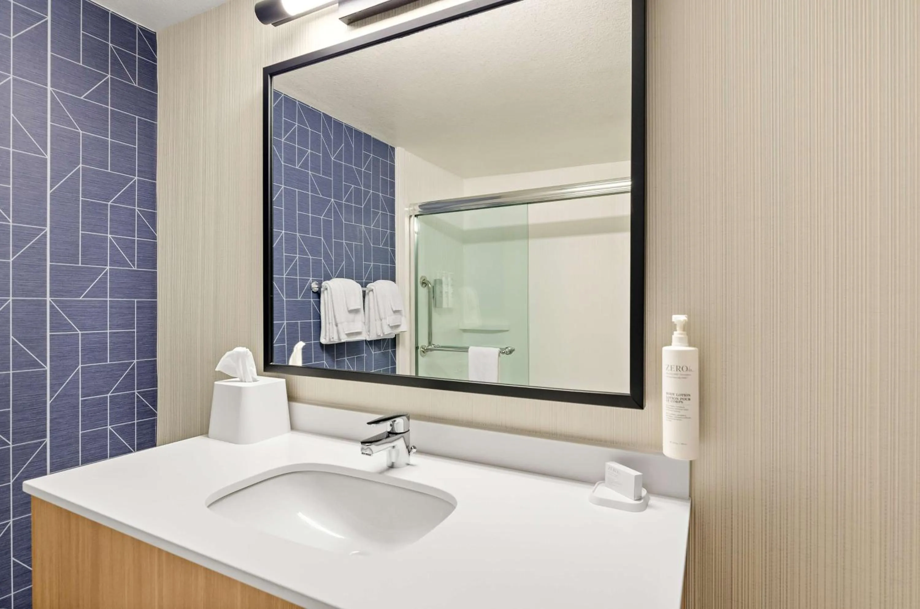 Bathroom in Spark by Hilton Winston-Salem University