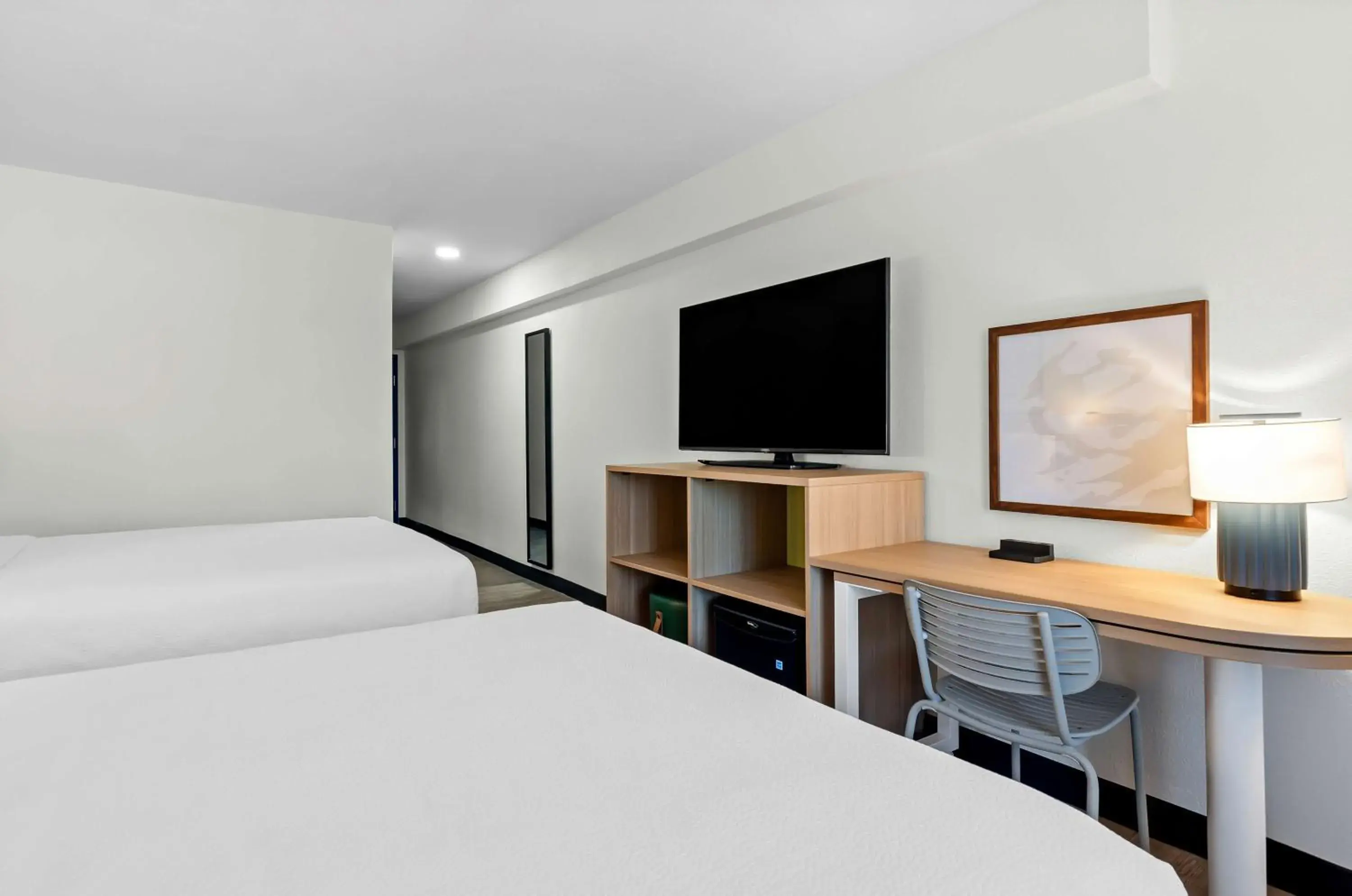 Bedroom, Bed in Spark by Hilton Winston-Salem University Bedroom, Bed in Spark by Hilton Winston-Salem University