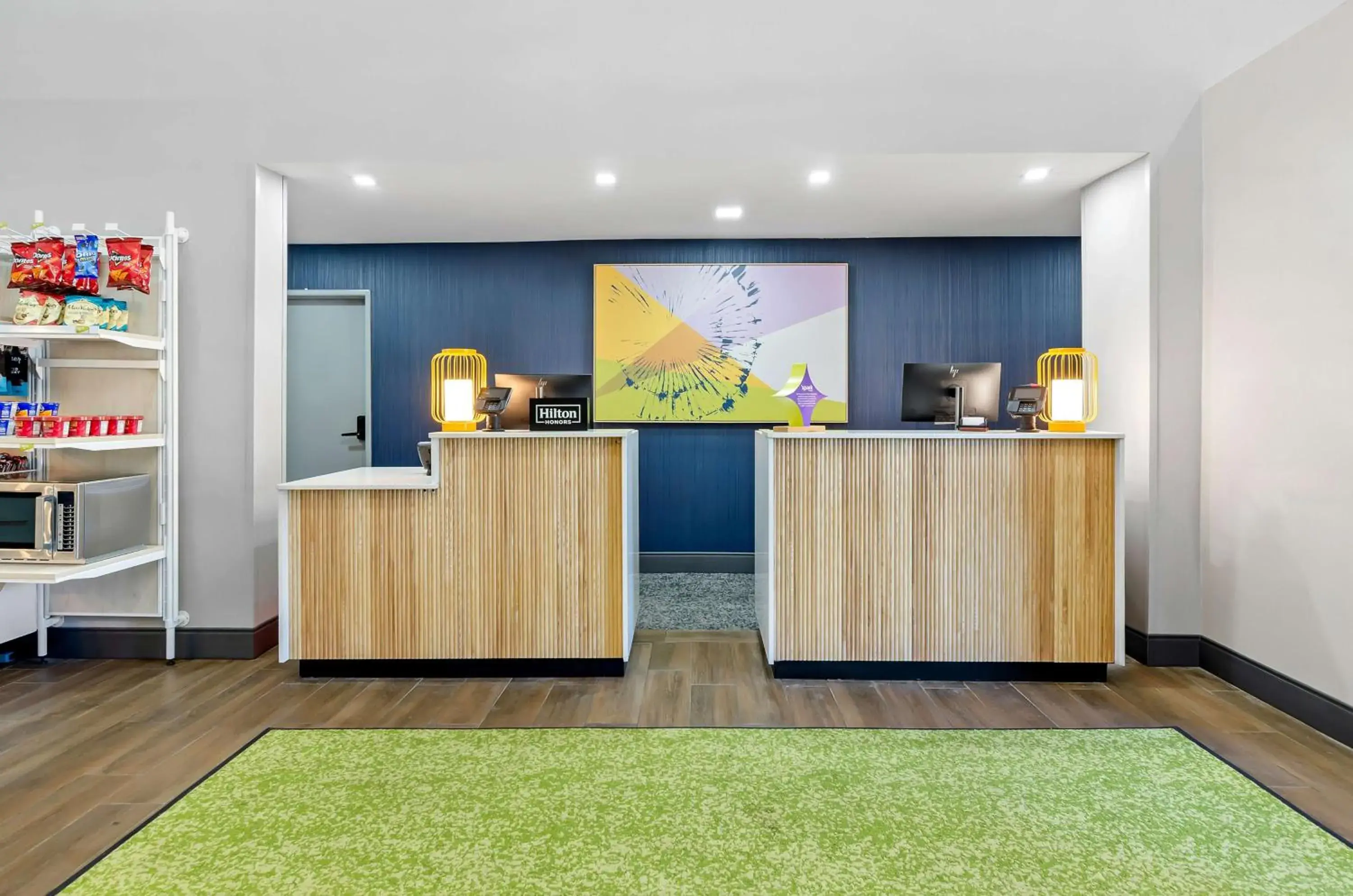 Lobby or reception in Spark by Hilton Winston-Salem University Lobby or reception in Spark by Hilton Winston-Salem University